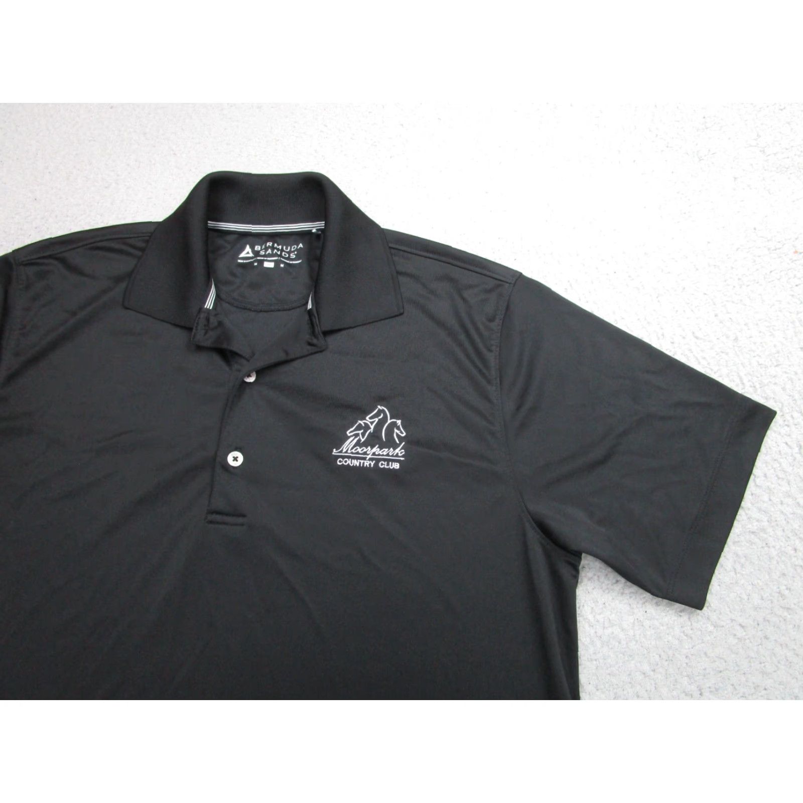 Vintage Bermuda Sands Polo Shirt Mens M Black California Golf Polo Shirt Size US M / EU 48-50 / 2 - 3 Thumbnail