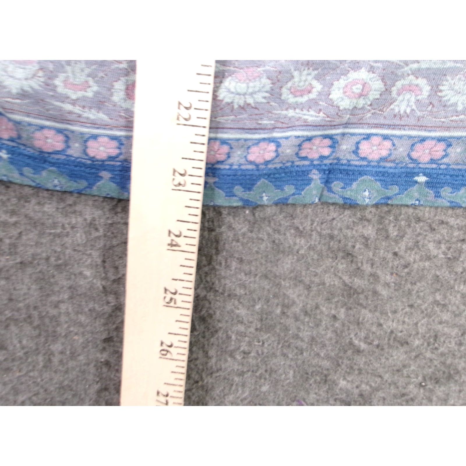 Lucky Brand Lucky Brand Blouse Shirt Women M Floral Blue Cap Sleeve Scoop Neck 90s Beach Bohemian City Preppy Colorful Floral Boots (adjust if needed) Size M / US 6-8 / IT 42-44 - 6 Thumbnail