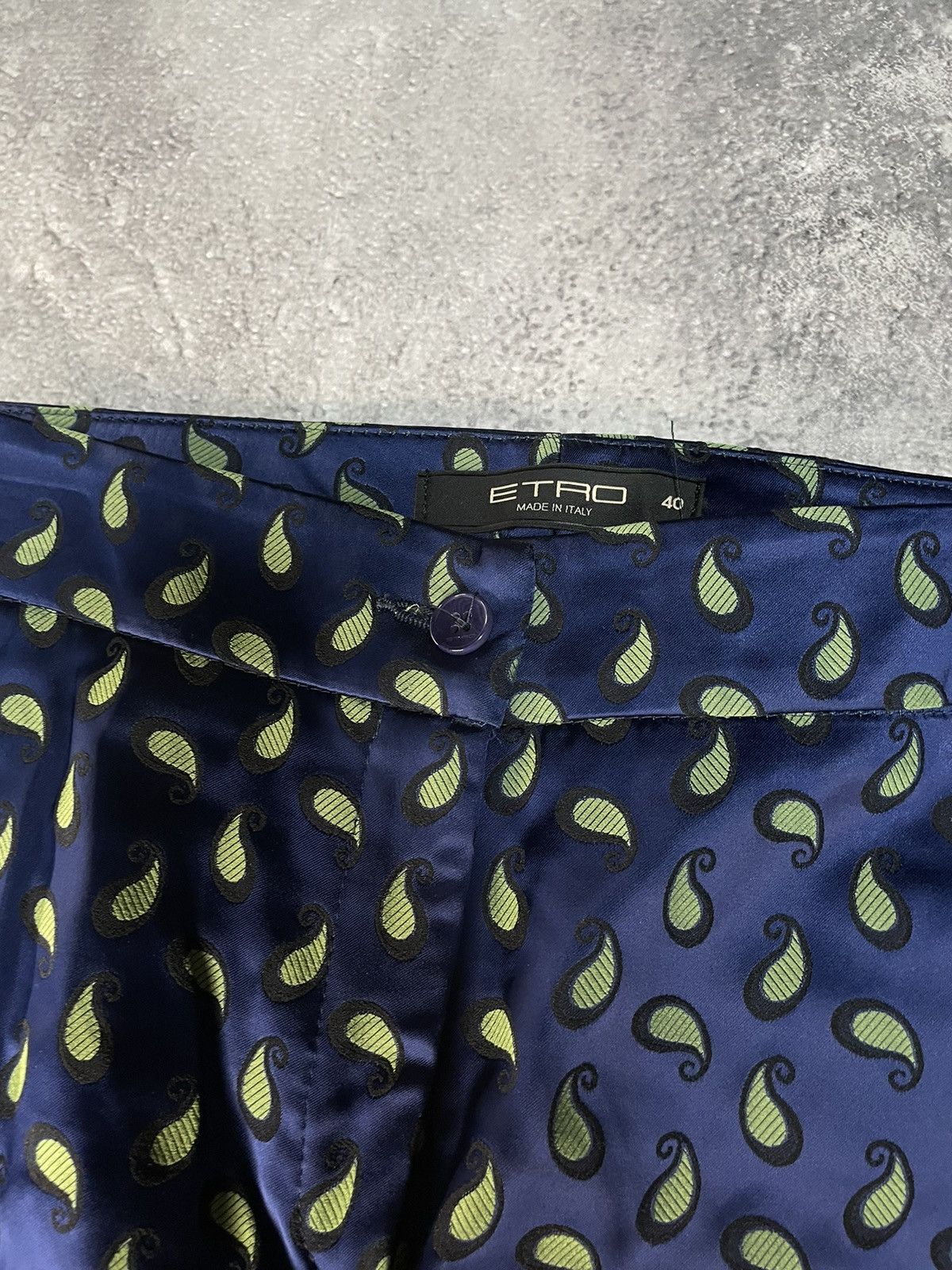 Etro ETRO Milano Floral Print Pants Stylish Designer Trousers Size US 40 / EU 56 - 3 Thumbnail