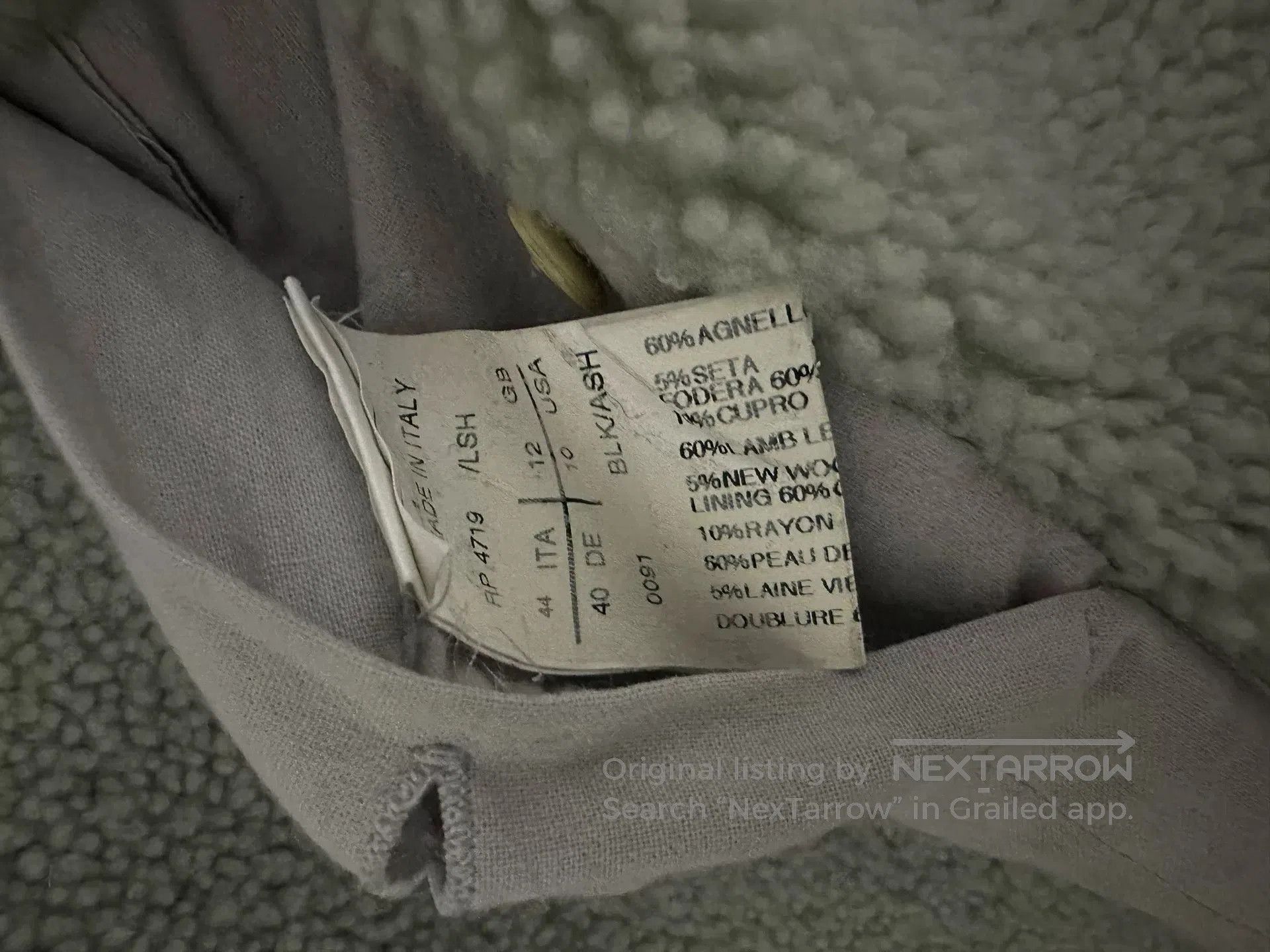 Rick Owens rick owens leather jacket with unique collar. Size US L / EU 52-54 / 3 - 3 Thumbnail