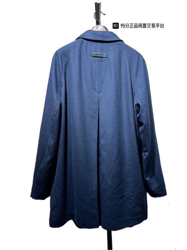 Ermenegildo Zegna Zegna Men's Wool Cashmere Blend Coat. Size US L / EU 52-54 / 3 - 4 Thumbnail