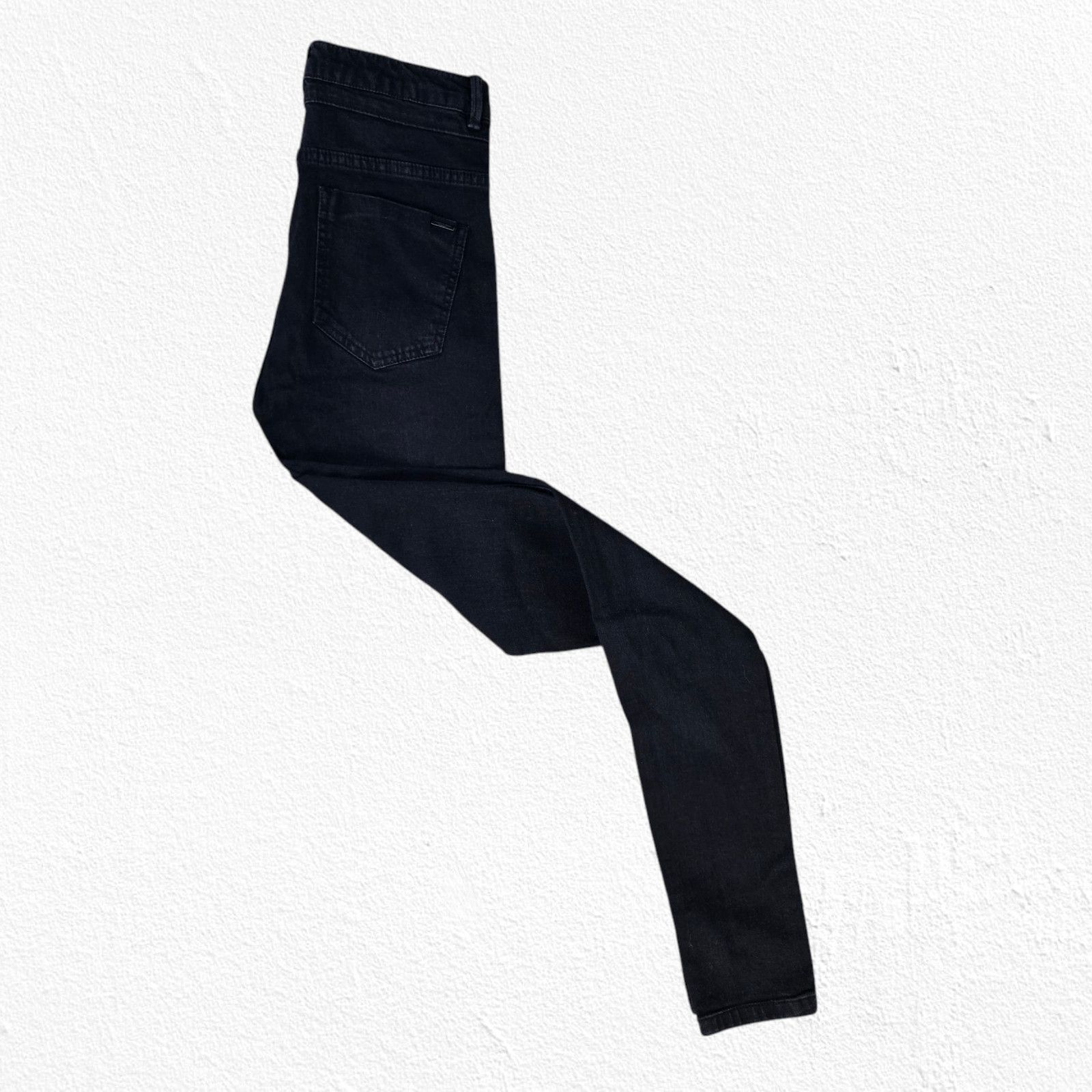 Zara Zara Premium Black High Waisted Skinny Leg Jeans Size 4 Size 27" / US 4 / IT 40 - 9 Thumbnail