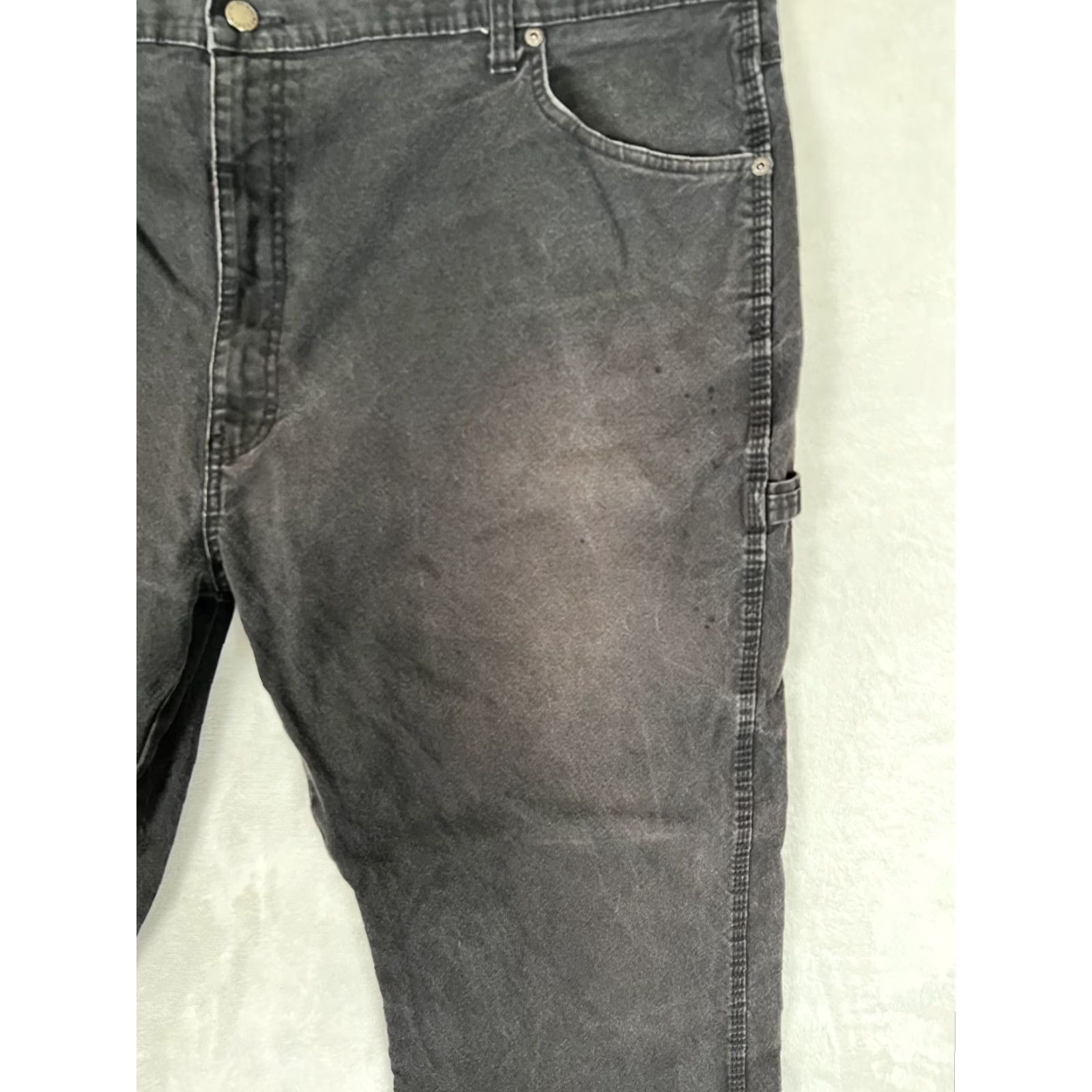 Dickies Dickies 874 Pants Mens 44x30 Black Workwear Carpenter Straight Leg Regular 5-Pocket Canvas Cotton Grunge Vintage? No Size US 44 / EU 60 - 4 Thumbnail