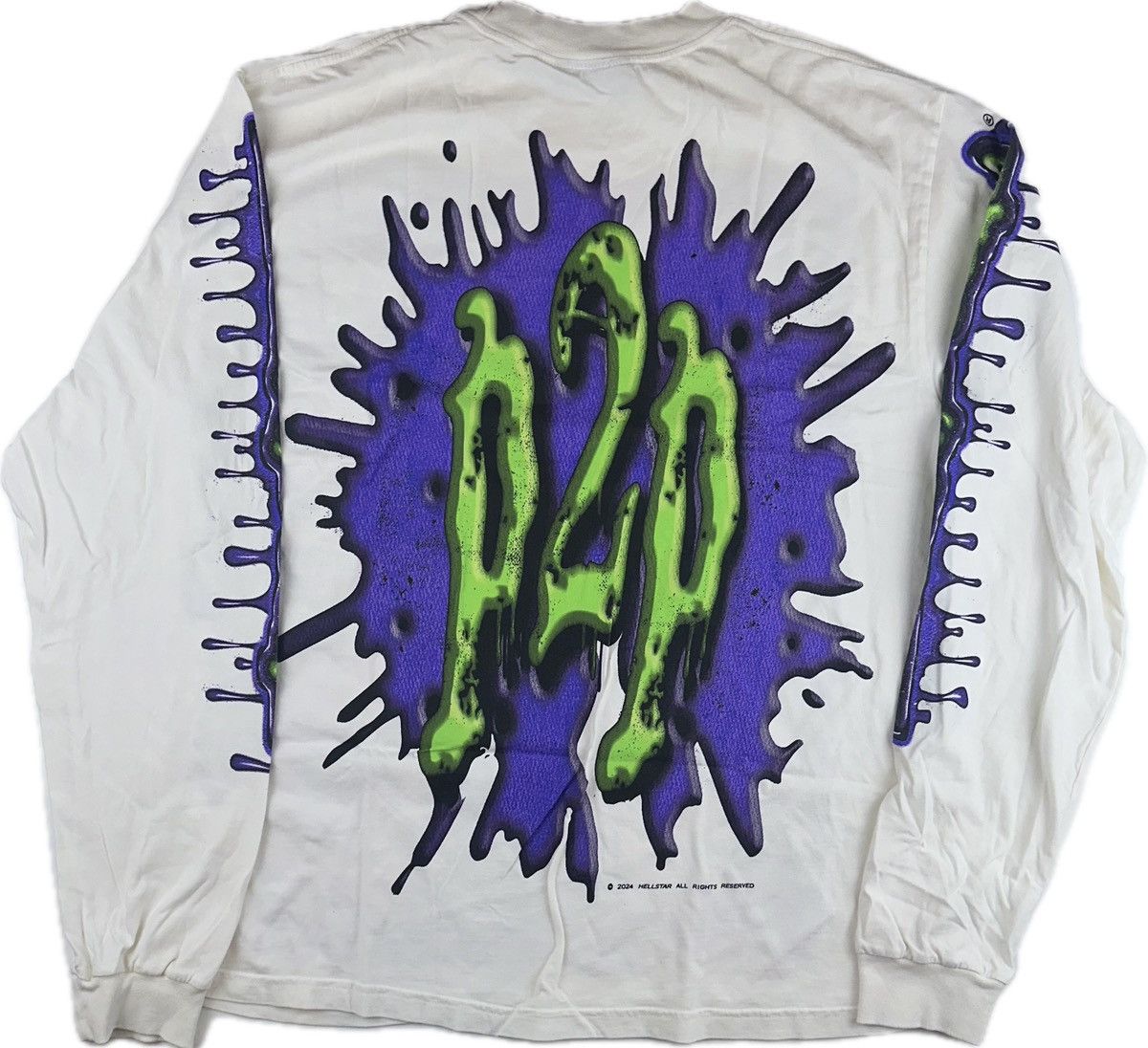 HELLSTAR Hellstar Horror Book Long Sleeve T-shirt Size US XXL / EU 58 / 5 - 4 Thumbnail