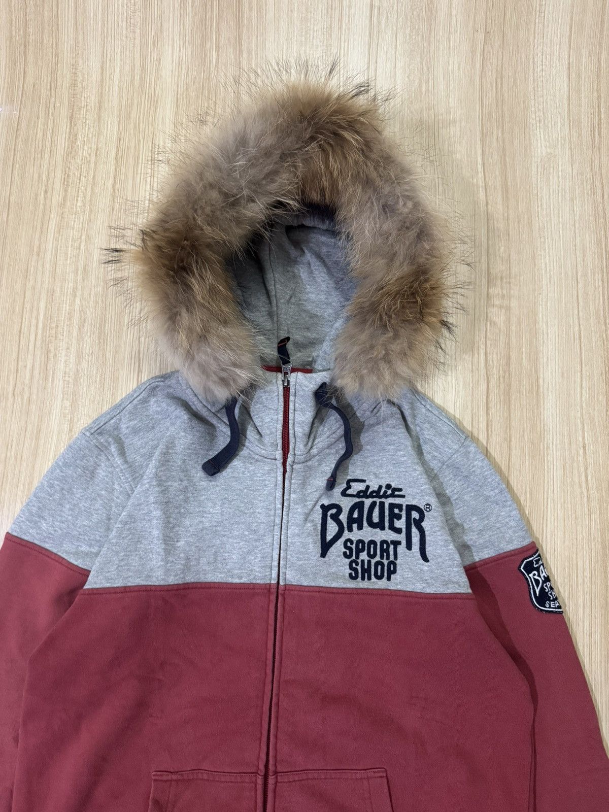 Eddie Bauer EDDIE BAUER LIKE JAPANESE STYLE WITH FUR HOODIE Size US M / EU 48-50 / 2 - 2 Thumbnail