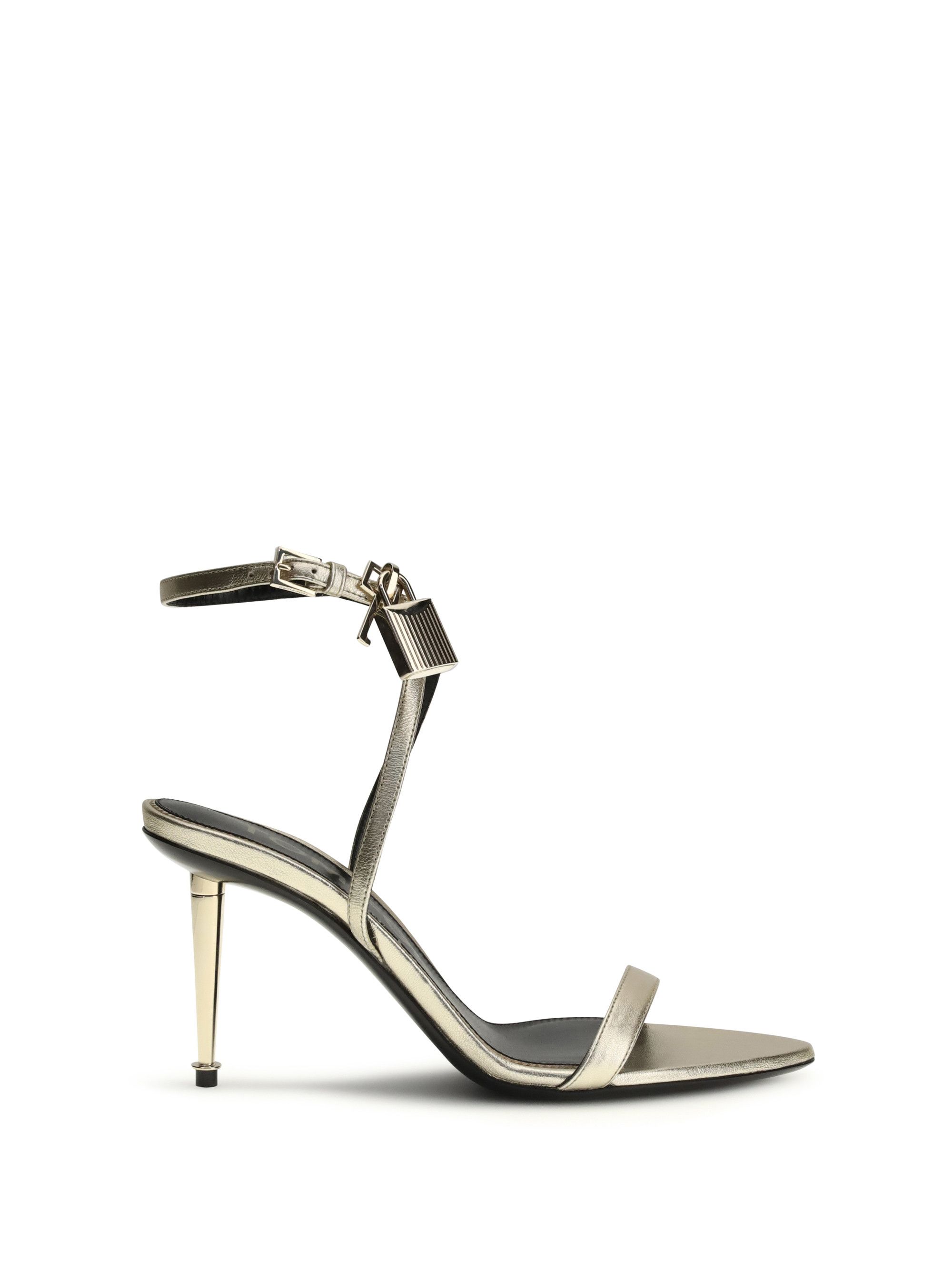 Tom Ford Padlock Sandals Size US 7 / IT 37 - 1 Thumbnail