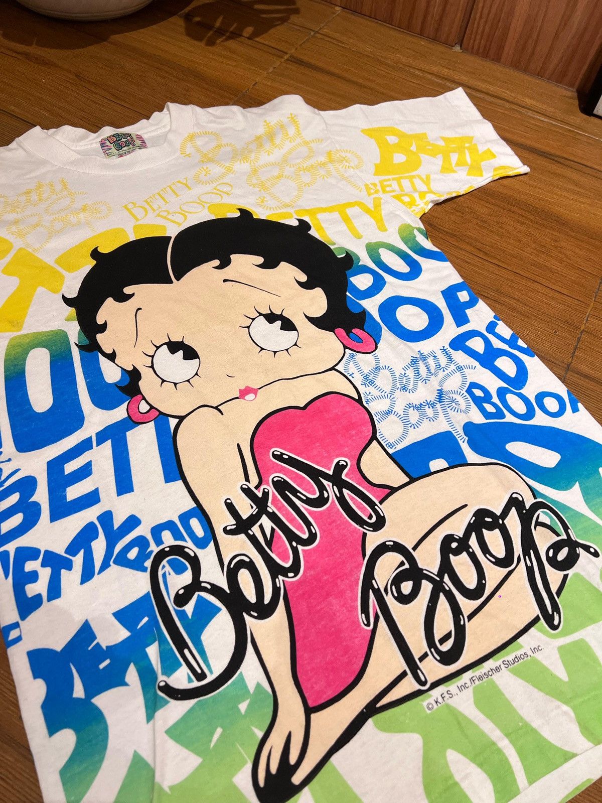 Vintage 🔥RARE🔥1994 Betty Boop AOP Deadstock Size US L / EU 52-54 / 3 - 2 Thumbnail