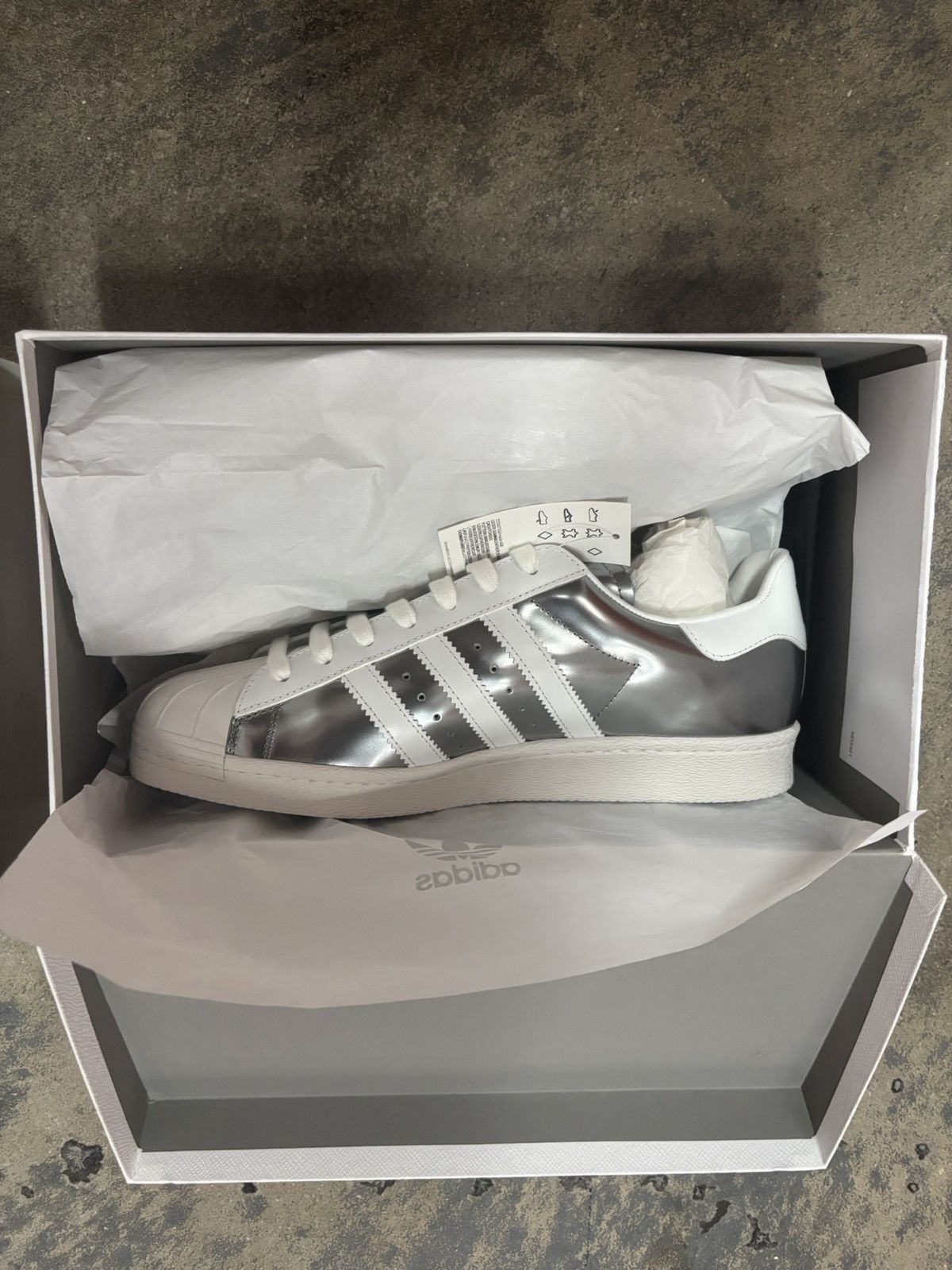 Adidas × Prada Adidas x Prada Superstar DS Size US 11.5 / EU 44-45 - 4 Thumbnail