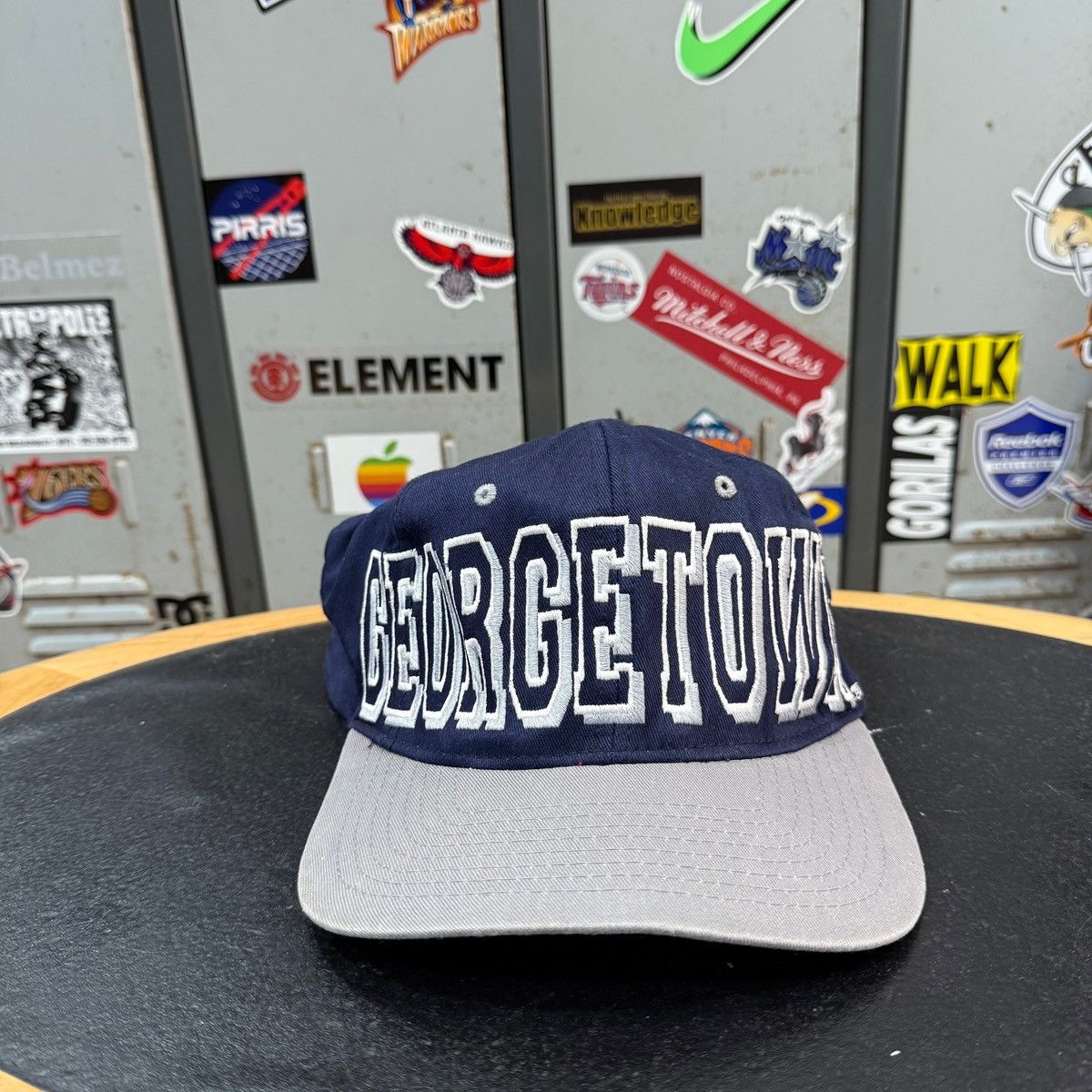 Drew Pearson Vintage Georgetown Hoyas 1992 Drew Pearson Cap Hat Snapback Size ONE SIZE - 2 Thumbnail