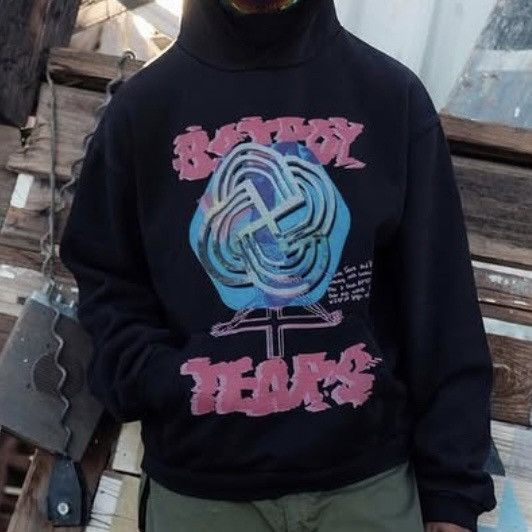 (B).Stroy × DENIM TEARS DENIM TEARS BSTROY Destroy Hoodie XXL Size US XXL / EU 58 / 5 - 6 Thumbnail