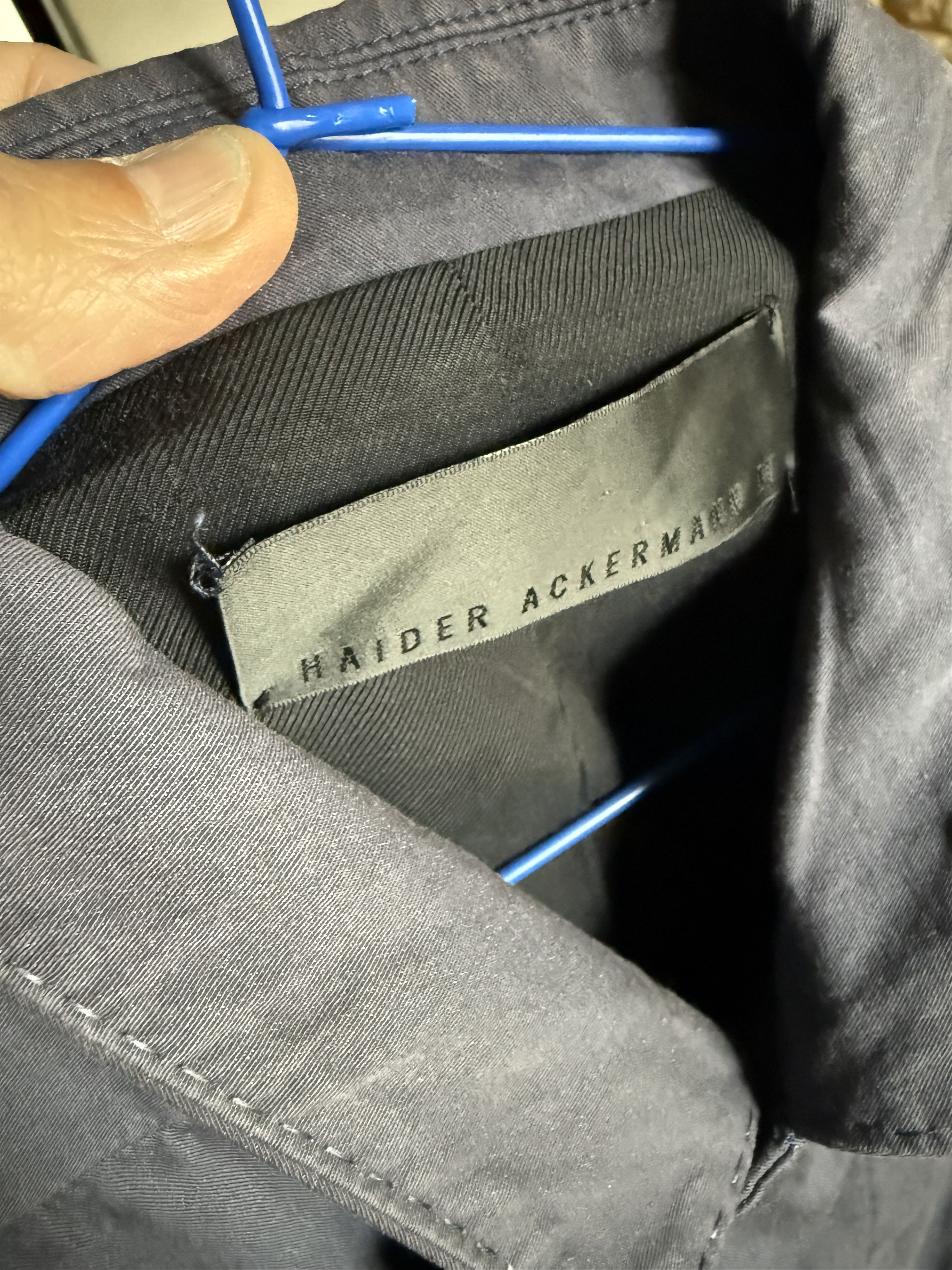Haider Ackermann HA Rare 2014 Cotton and Silk Coat Size US M / EU 48-50 / 2 - 12 Thumbnail
