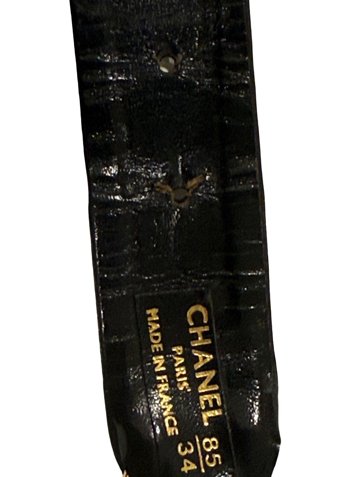 Chanel Chanel chain leather belt Size ONE SIZE - 3 Thumbnail