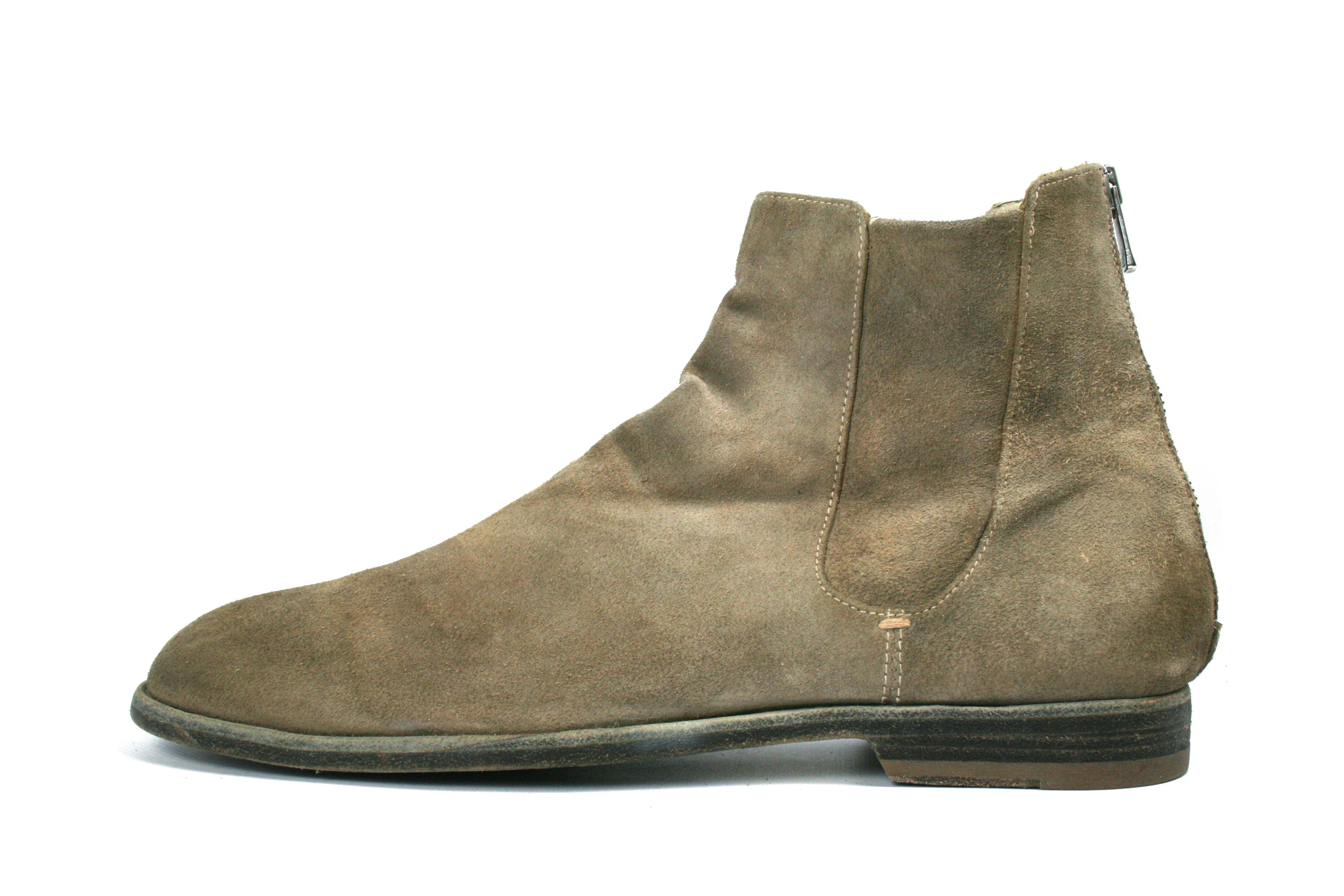 Officine Creative Suede Back Zip Ankle Boots Size US 8 / EU 41 - 1 Thumbnail