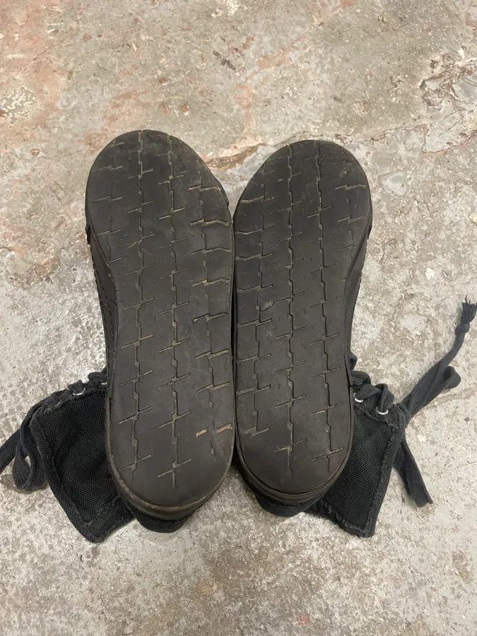 Maison Margiela Maison Margiela Black Distressed High Shoes Size US 9 / IT 39 - 8 Thumbnail