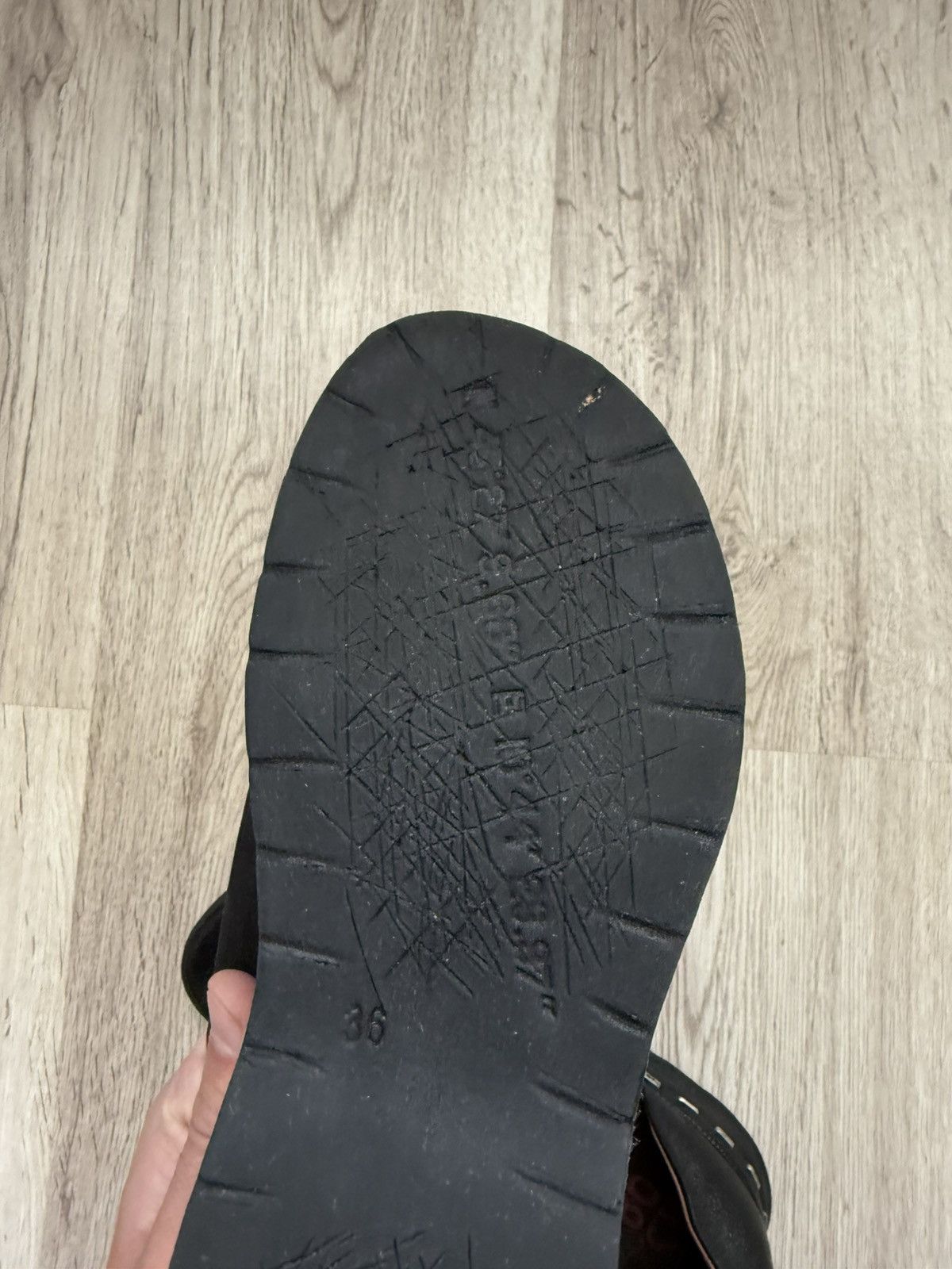 A.S.98 A.S.98 Avant-Garde Leather Sandals EU36 (US6) Made in Italy Size US 6 / IT 36 - 12 Thumbnail