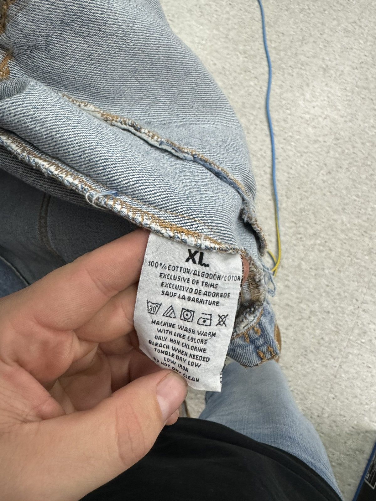 Rap Tees XXXTentacion Bad Vibes Forever Denim Jacket Size US XL / EU 56 / 4 - 7 Thumbnail