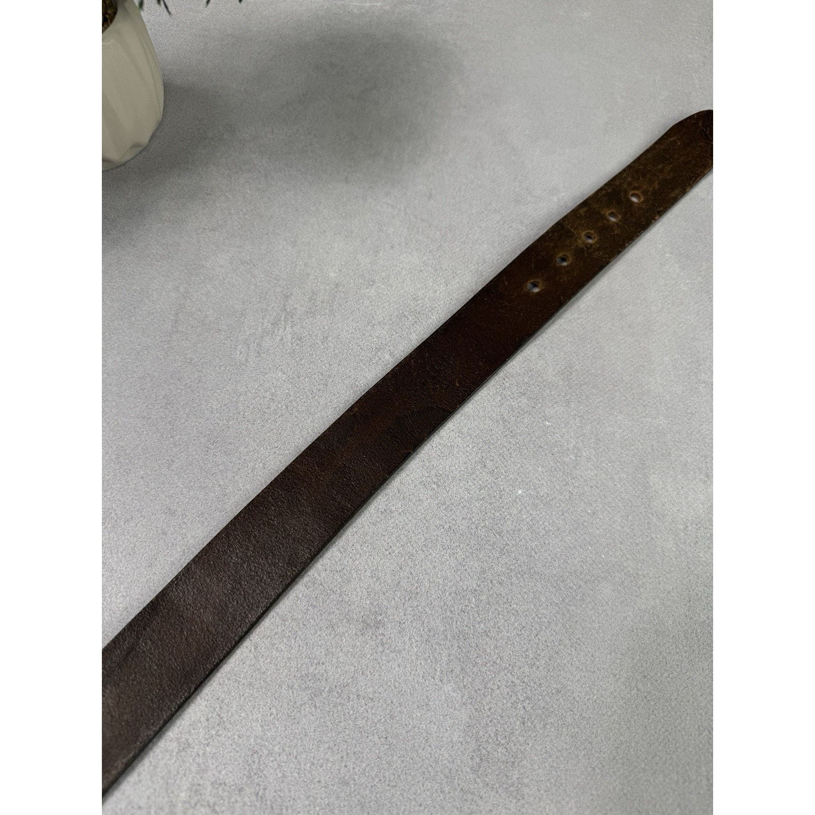 Levi's Vintage Levis Belt Logo Leather Men Brown Size 90/36 Size 36 - 9 Thumbnail