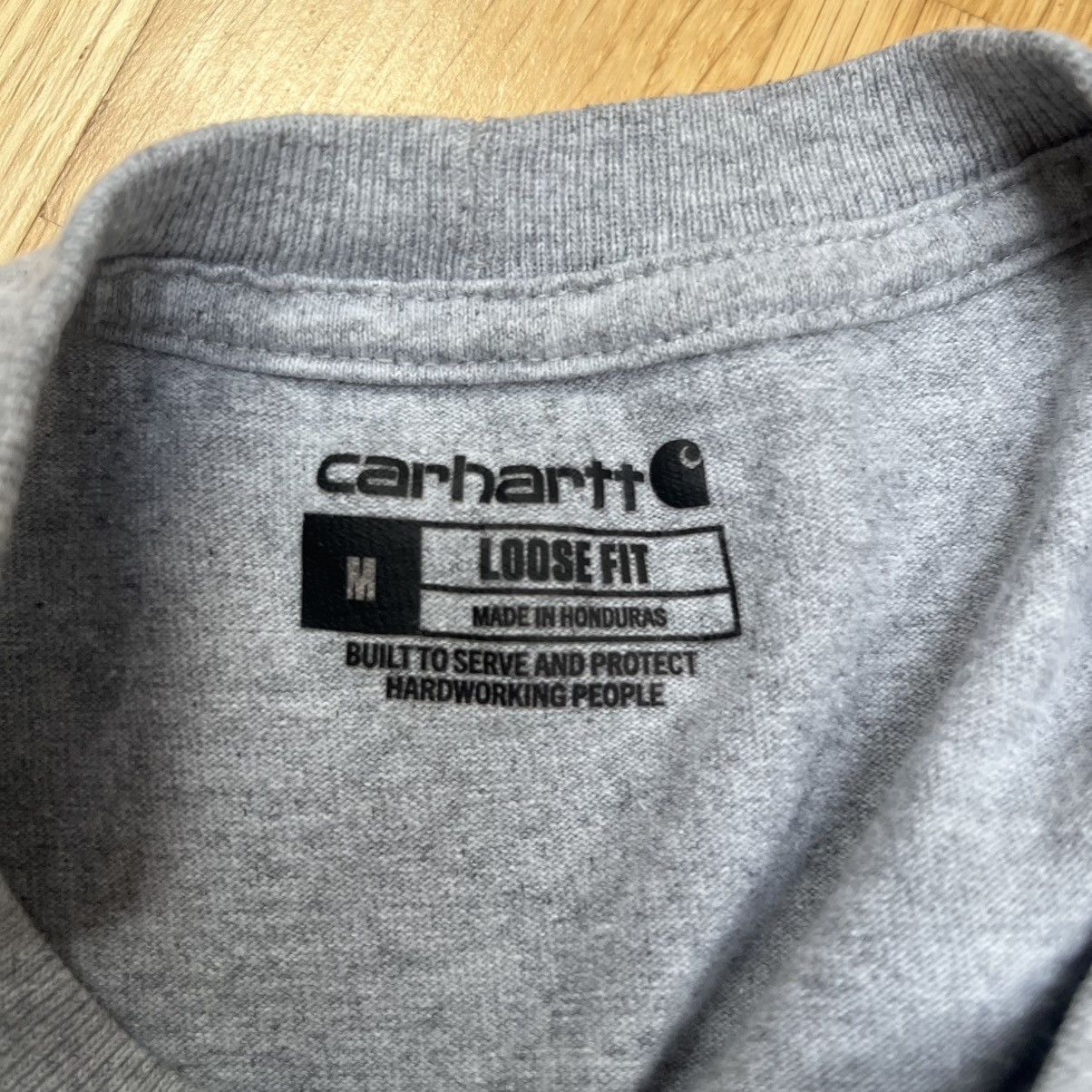 Carhartt Carhartt Workwear Pocket Tee - Heather Gray (Size M) Size US M / EU 48-50 / 2 - 7 Thumbnail