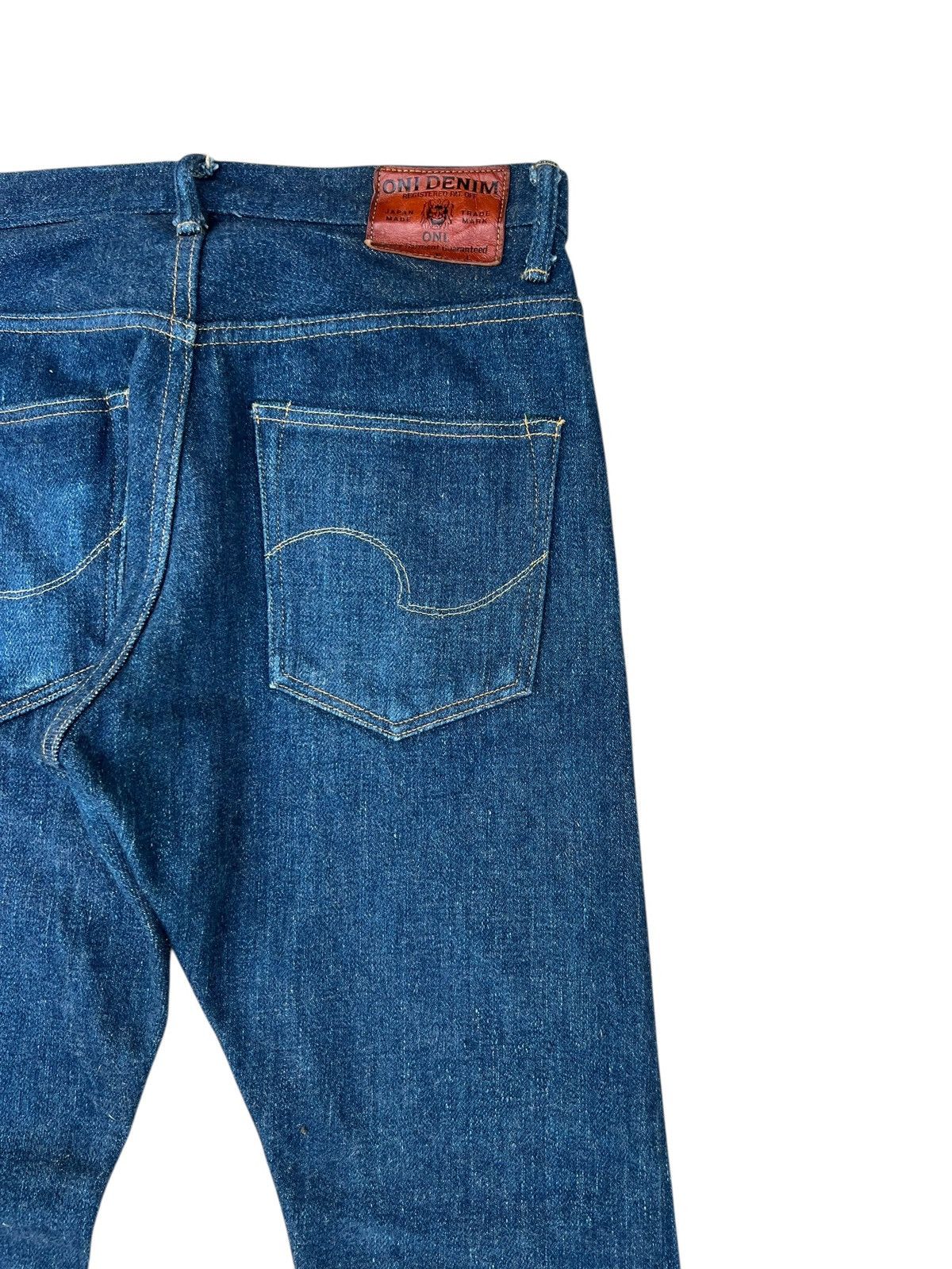 Oni 20oz Oni ONI-679ZR Secret Denim Selvedge Slim Tapered Jeans Size US 30 / EU 46 - 18 Thumbnail