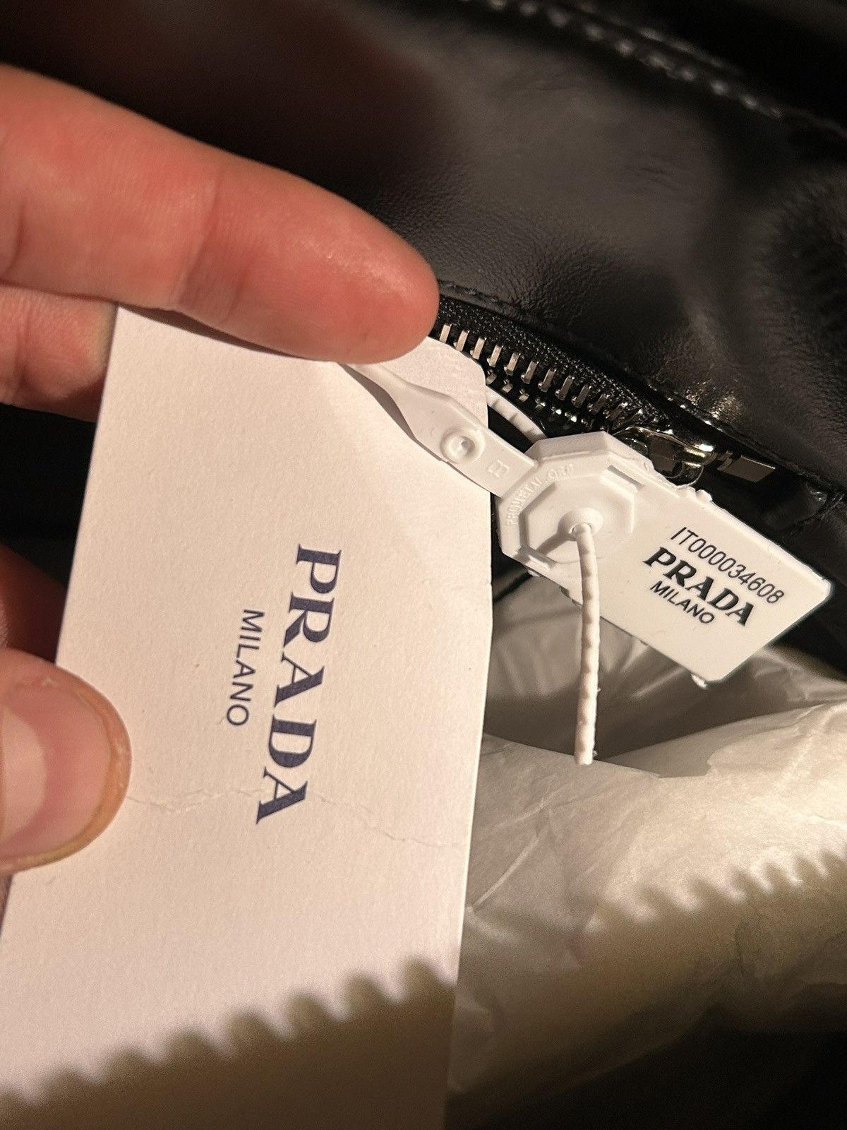 Prada Prada saffiano leather 24/7 grained laptop bag Size ONE SIZE - 8 Thumbnail