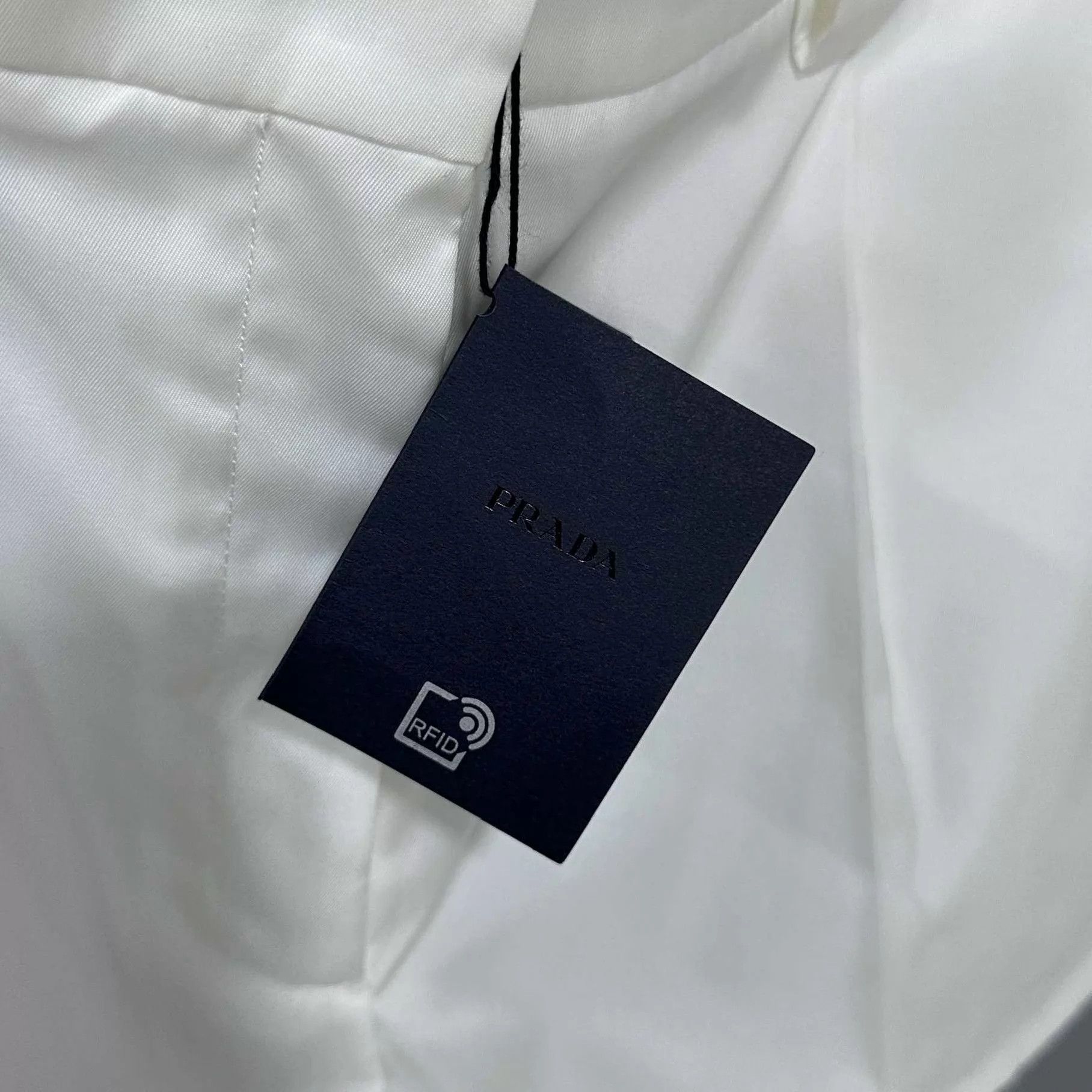 Prada PRADA White Recycled Nylon Short 36 Size 25" / US 0 / IT 36 - 5 Thumbnail
