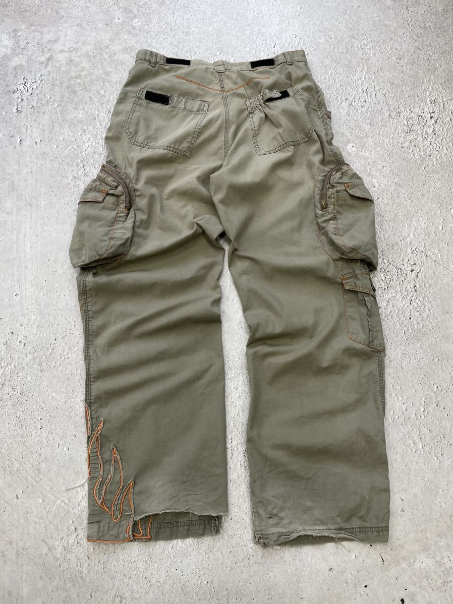 G-Star Archive G Star Raw distressed BALENCIAGA STYLE CARGO PANTS Size US 32 / EU 48 - 10 Thumbnail