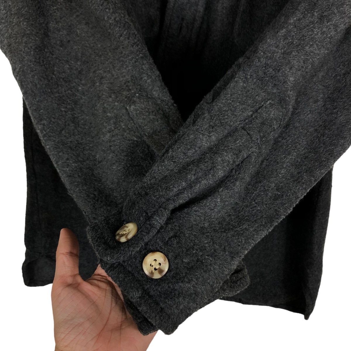 Japanese Brand 🔥90’s Vintage Wool Work Jacket Machope Issey Miyake Size US L / EU 52-54 / 3 - 12 Thumbnail
