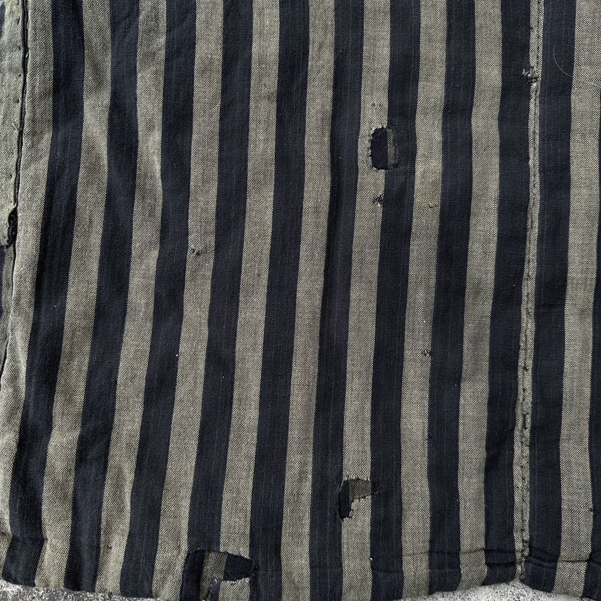 Japanese Brand Shima Boro Kid Noragi Yukata Patchwork Japan antique jacket Size US S / EU 44-46 / 1 - 16 Thumbnail