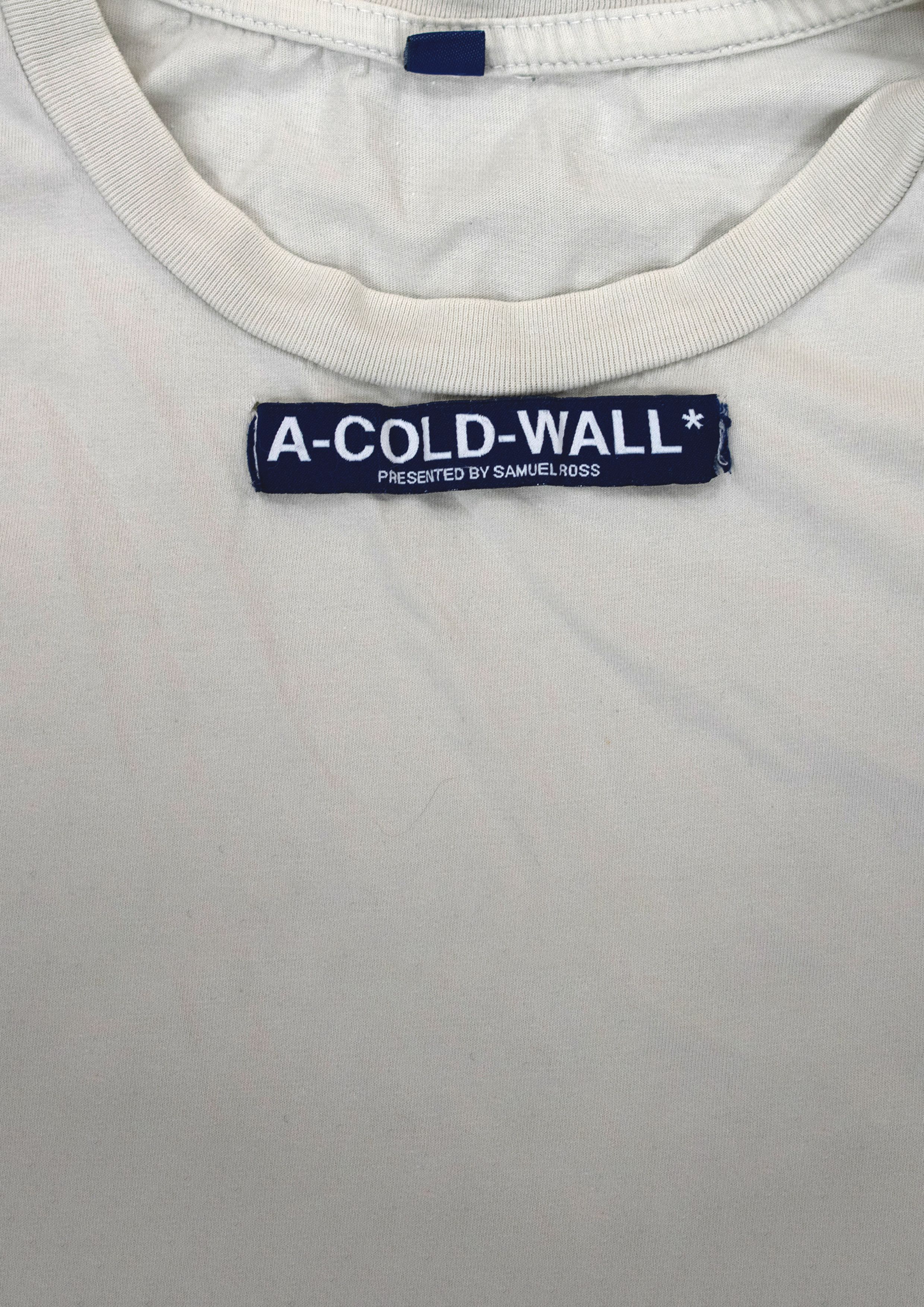 A-COLD-WALL* 2017 A Cold Wall Gray Sample T Shirt Size US XL / EU 56 / 4 - 2 Thumbnail