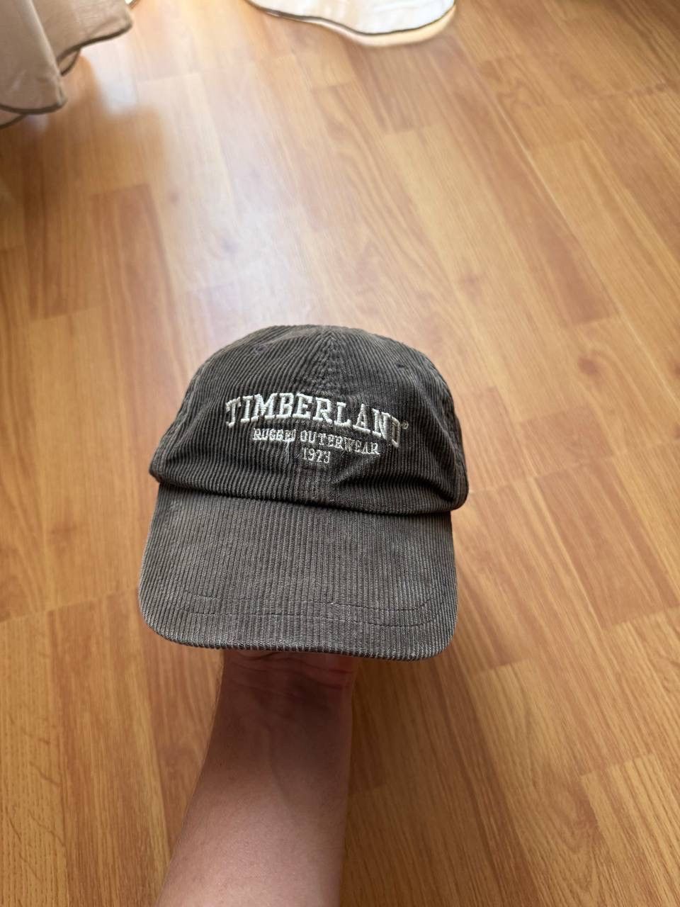 Timberland Timberland Y2K Vintage Velvet Brown Leather Cap Hat Size ONE SIZE - 1 Thumbnail