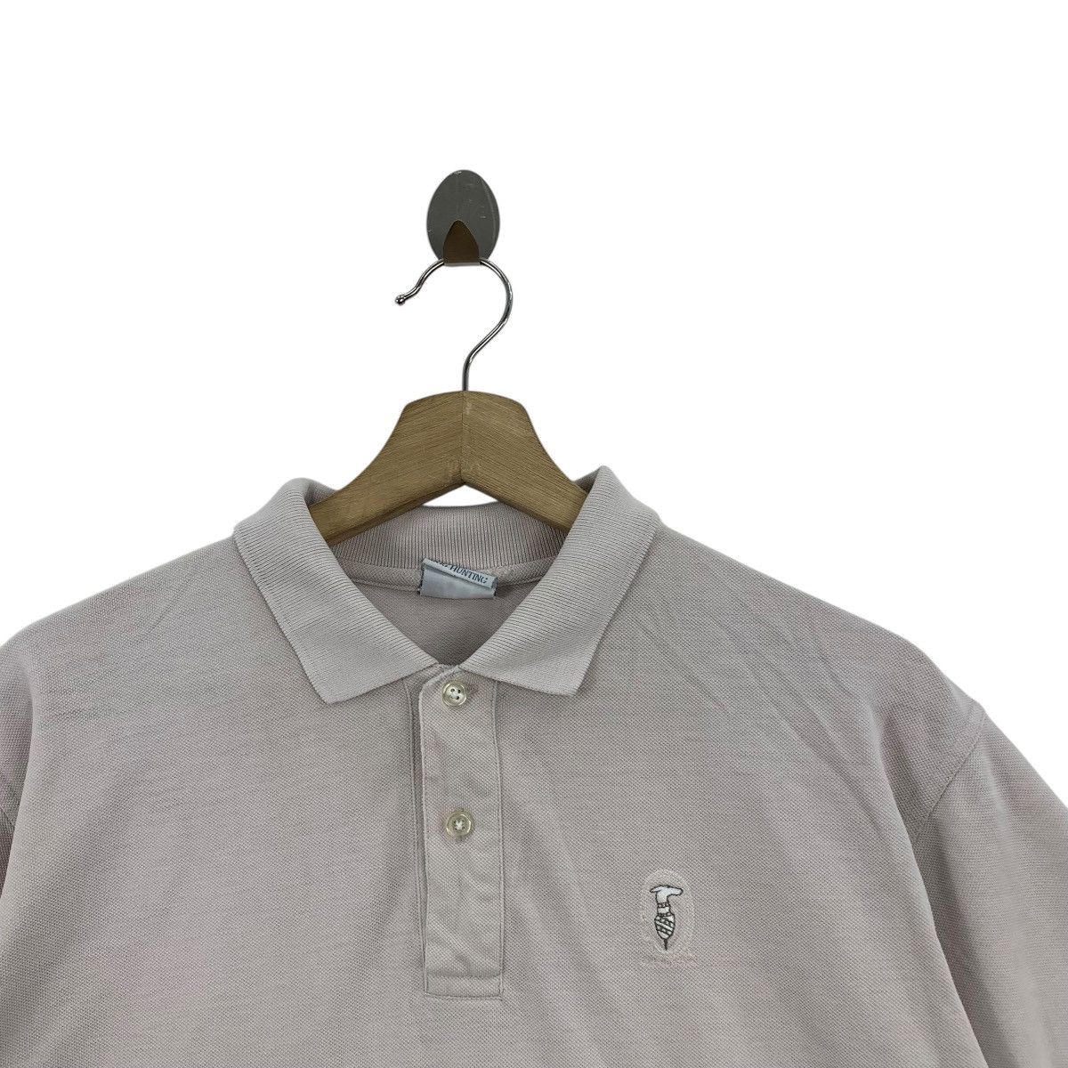Vintage Vintage DOG HUNTING Embroidered Logo Polo Tee Shirt Top Size US M / EU 48-50 / 2 - 4 Thumbnail