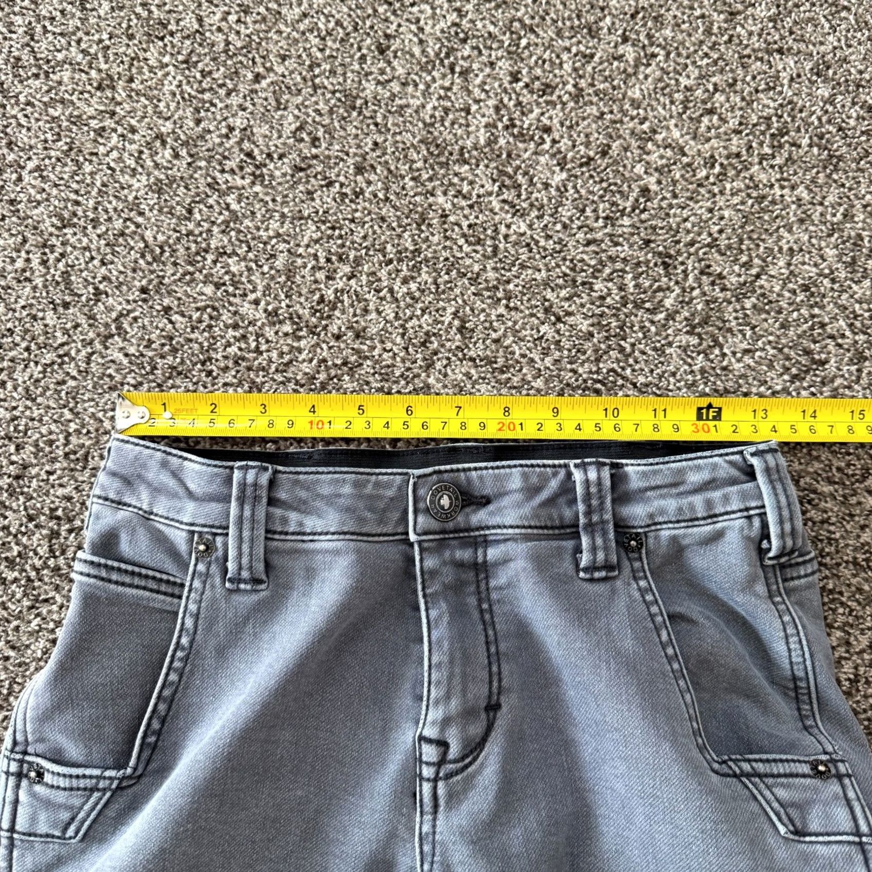 Denime Dovetail Workwear Pants Womens 2 Gray Maven Thermal Denim Stretch Size Size 26" / US 2 / IT 38 - 4 Thumbnail