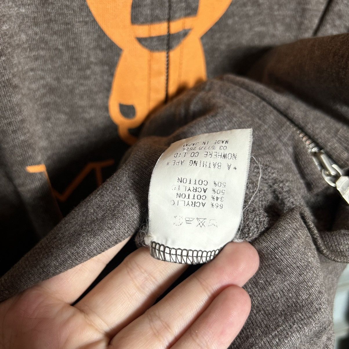 Bape Baby Milo Full Zip Hoodie Size US M / EU 48-50 / 2 - 8 Thumbnail