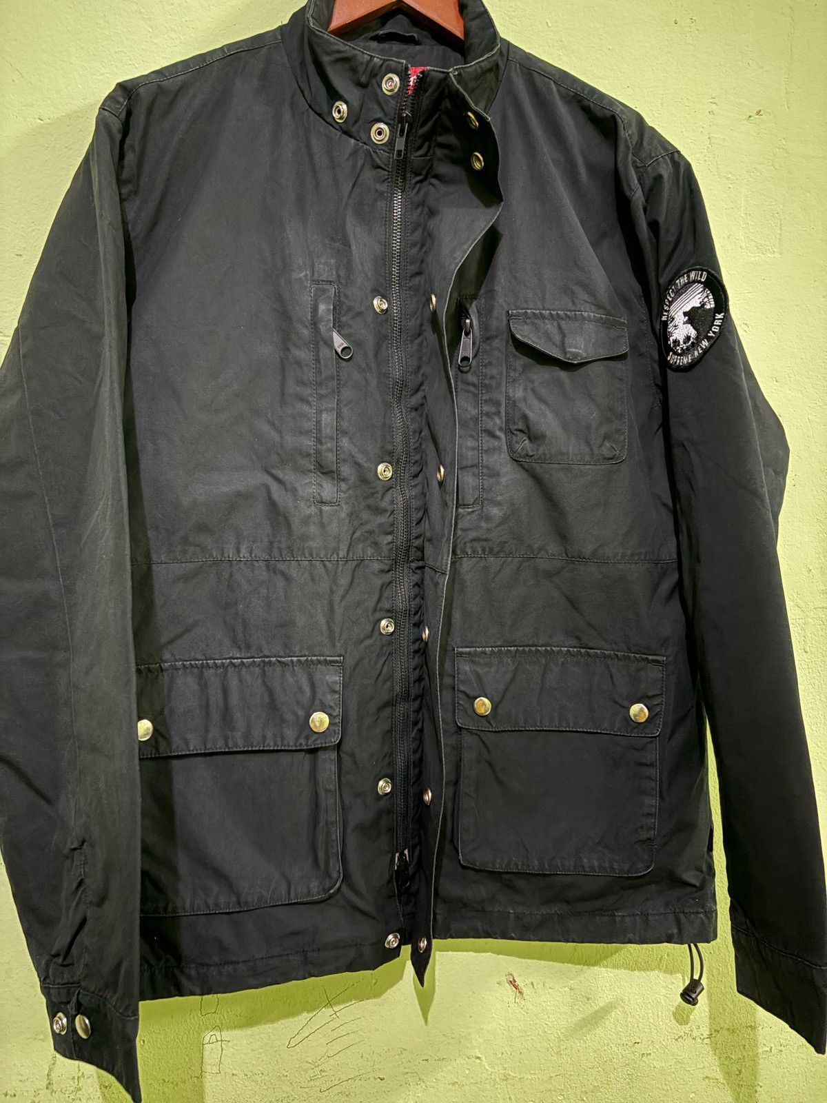 Supreme Supreme Wilderness 2007 Parka Respect The Wild Black Design Size US M / EU 48-50 / 2 - 4 Thumbnail