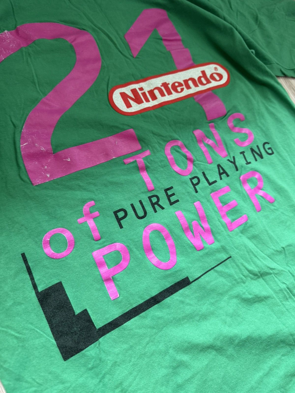 Nintendo Vintage Nintendo “The Challenger” UK Tour Promo T-Shirt 90s Size US XL / EU 56 / 4 - 8 Thumbnail