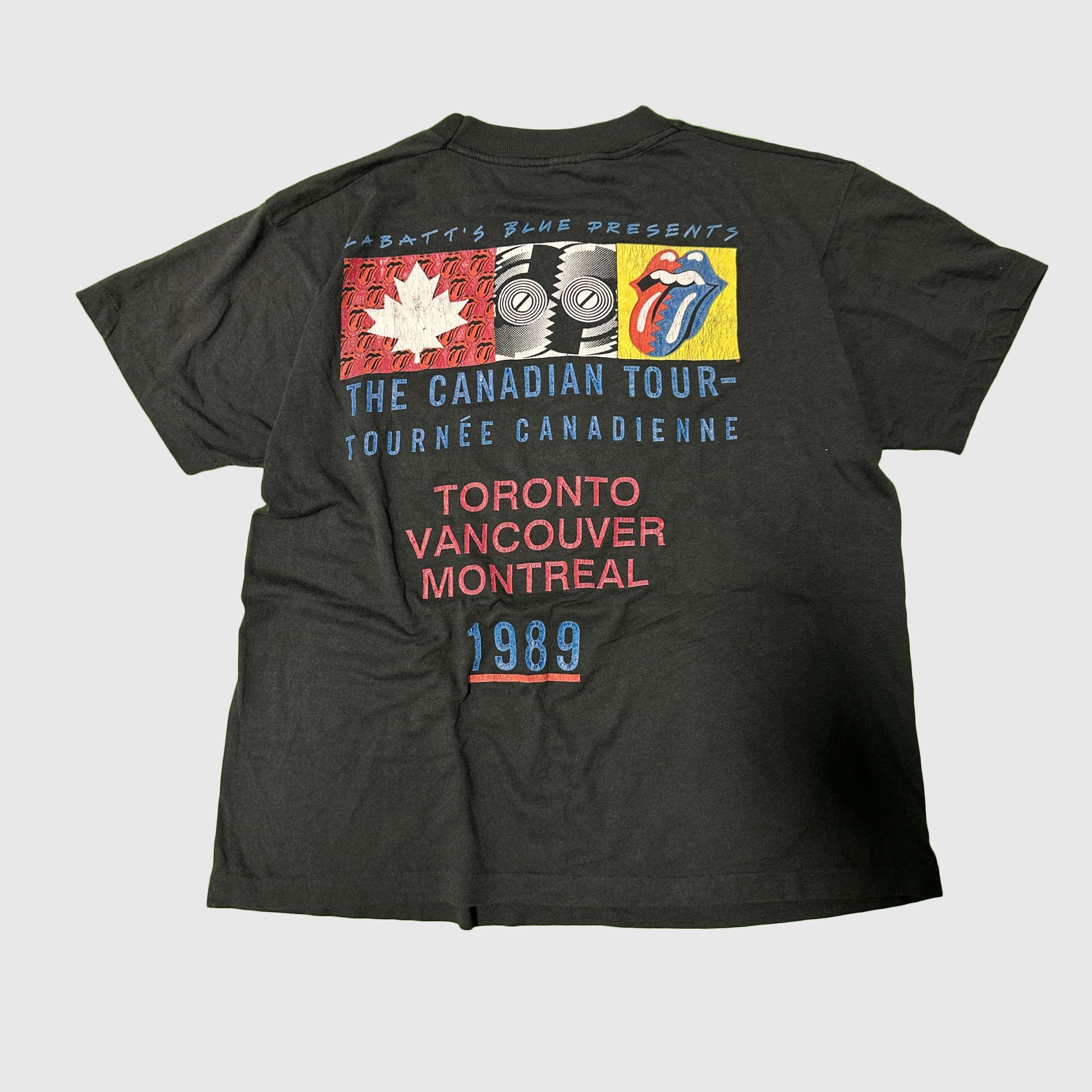 eS Vintage Rolling Stones 1989 Canadian Tour Tongue Graphic T-Shirt Size Large Size US L / EU 52-54 / 3 - 5 Thumbnail