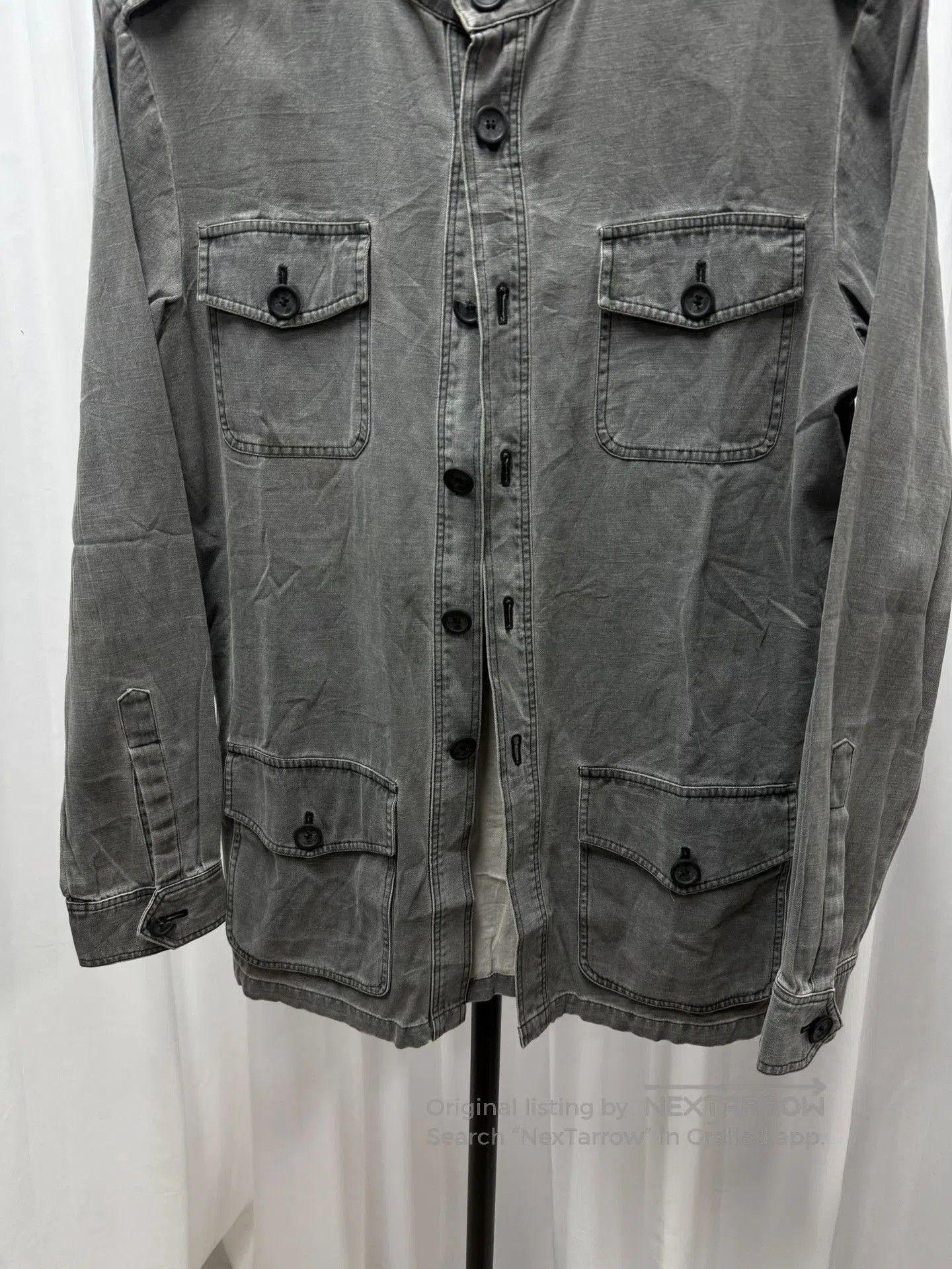 Raf Simons Raf Simons M65 Jacket with Distressed Detailing. Size US S / EU 44-46 / 1 - 4 Thumbnail