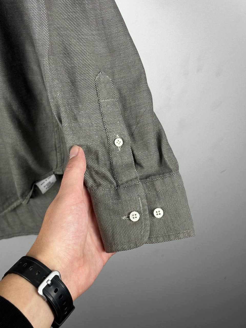 Loro Piana Vintage Loro Piana Cashmere Cotton Shirt Long Sleeve Size XL Size US XL / EU 56 / 4 - 11 Thumbnail