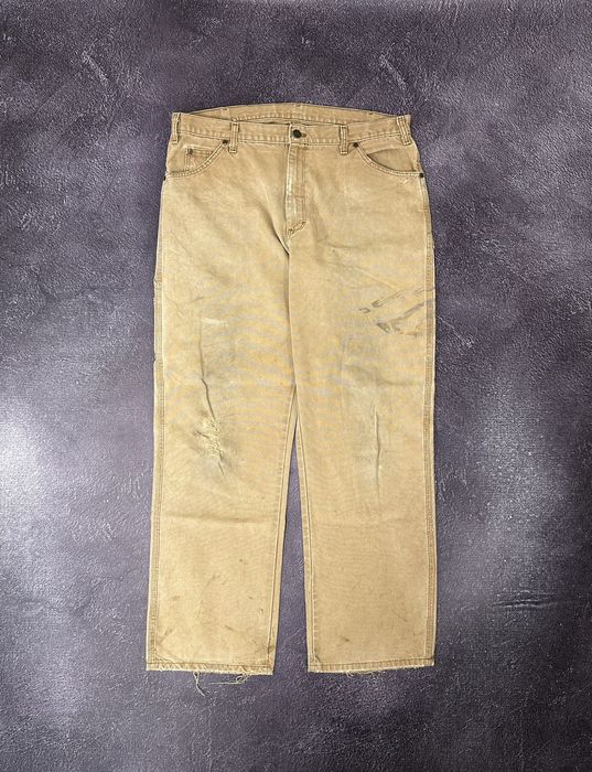 Vintage Vintage 90s Dickies Baggy Faded Work Y2k Cargo Pants Jeans Grailed 6472