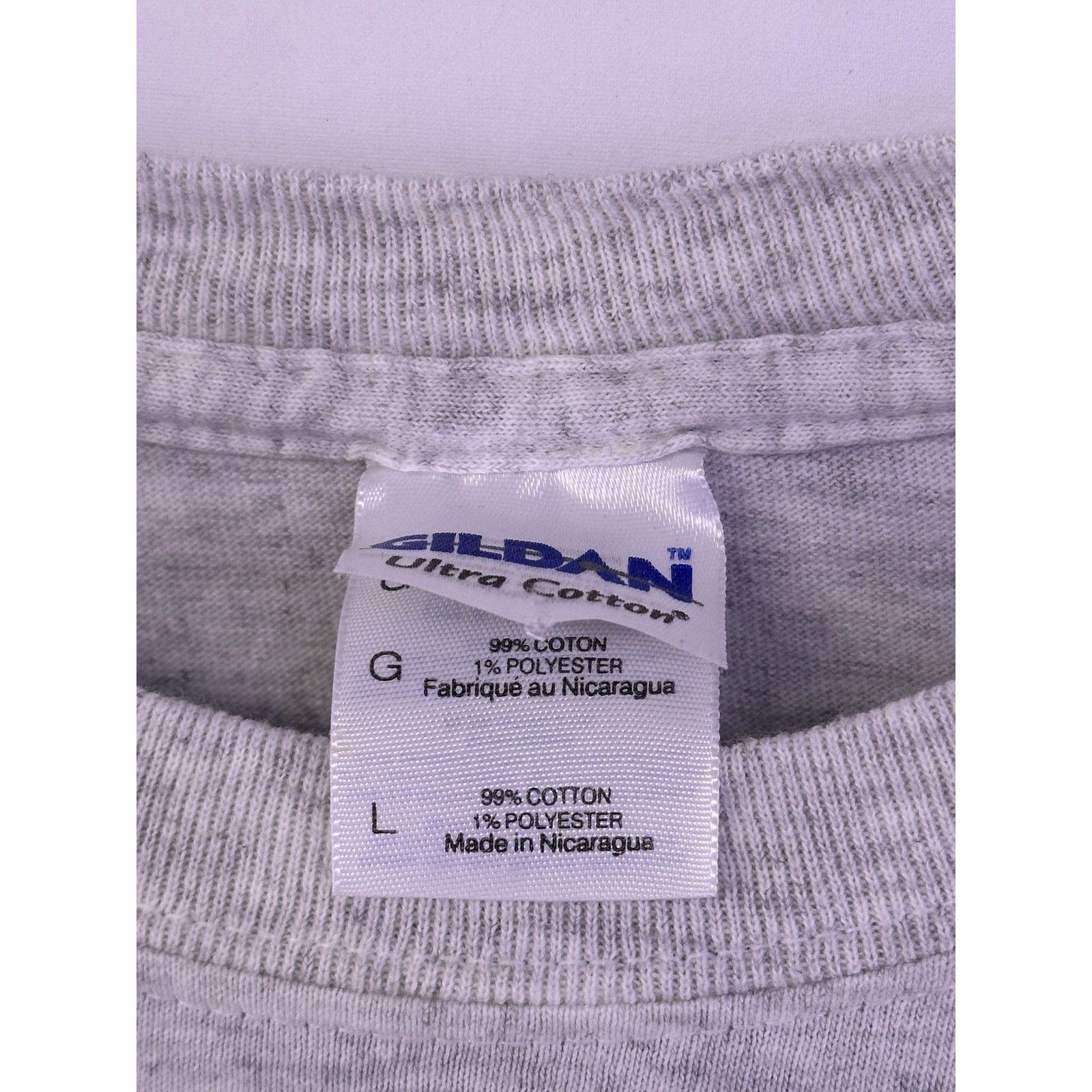 Gildan Fox Gildan Gray Tshirt Size Large Size US L / EU 52-54 / 3 - 6 Thumbnail