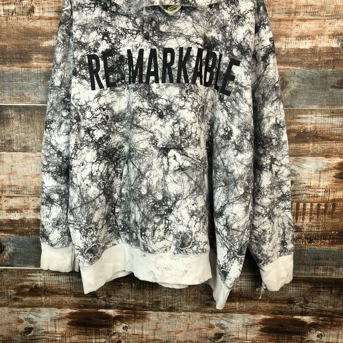 Japanese Brand Beamere White camo ripped sweatshirt Hoodie #A2031 Size US XL / EU 56 / 4 - 3 Thumbnail
