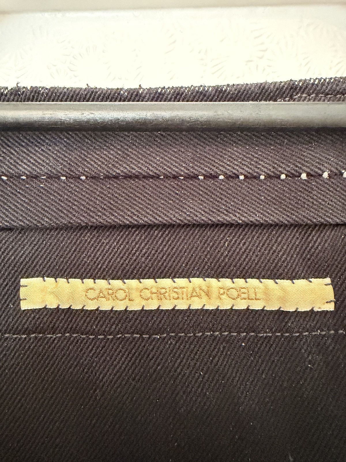 Carol Christian Poell Carol Christian Poell KIT-BW/101 Overlock Denim Vestbag Size US M / EU 48-50 / 2 - 3 Thumbnail