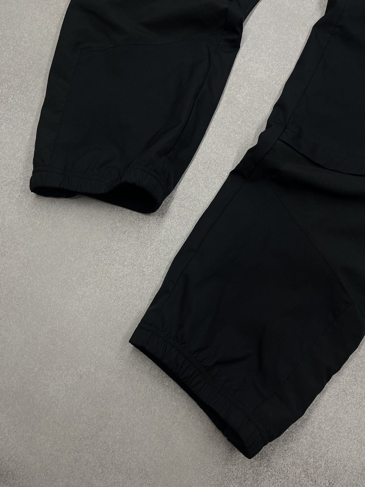 Nike Vintage Nike Nylon Black Sweatpants Double Big Logo Swoosh Size US 30 / EU 46 - 9 Thumbnail