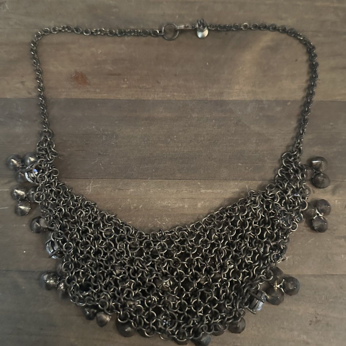 J.Crew Vintage J. Crew rhinestone cluster bib necklace Size ONE SIZE - 5 Thumbnail