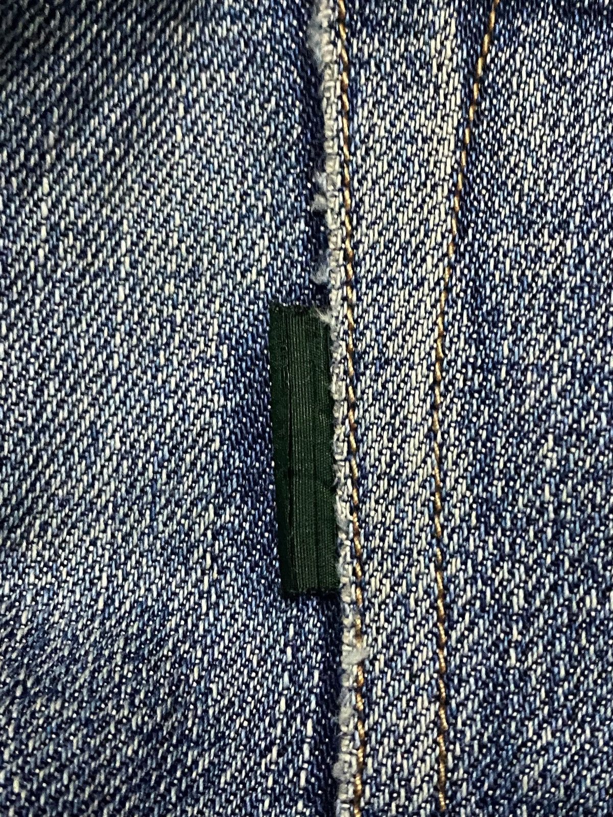 Japanese Brand Vintage Japan Brand Green Label Button Donut Button Fly Jean Size US 34 / EU 50 - 13 Thumbnail