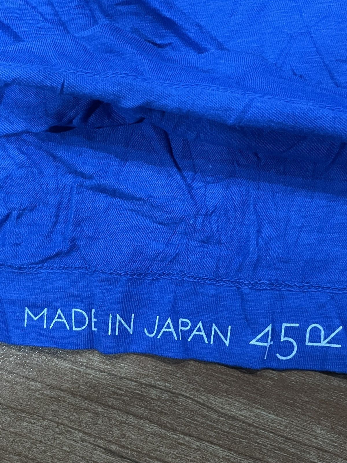 45rpm 45rpm Blue Tshirt Size ONE SIZE - 4 Thumbnail