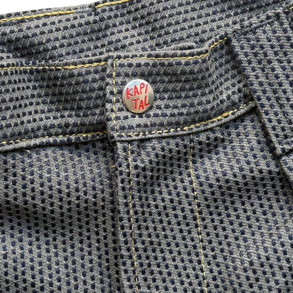 Kapital Kapital Century Denim No.7 Sumi Shorts Shallow Size 3 Size US 31 - 4 Thumbnail