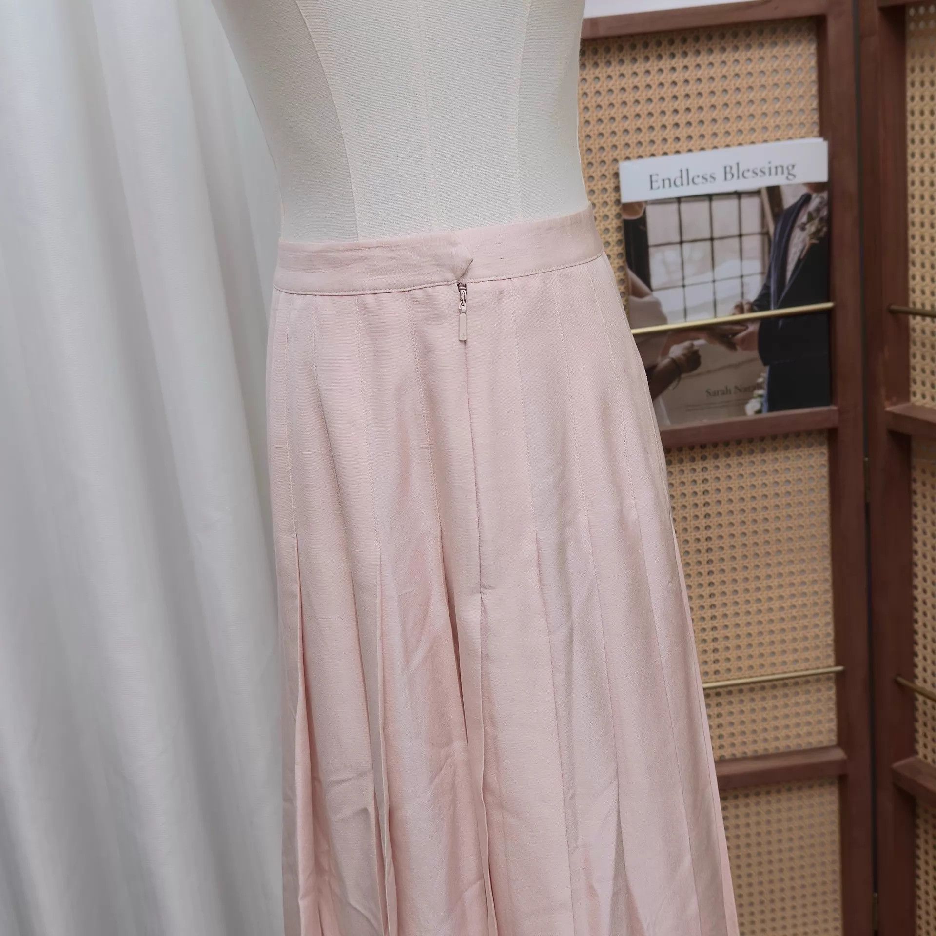 Loro Piana LORO PIANA Pleated Long Skirt 42 Size M / US 6-8 / IT 42-44 - 4 Thumbnail