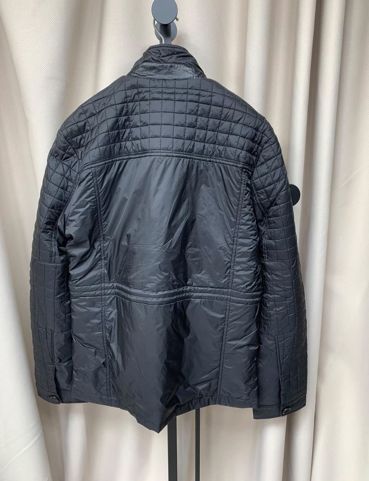 Z Zegna ZEGNA Square Quilted Stand Collar Business Down Jacket Size US M / EU 48-50 / 2 - 9 Thumbnail