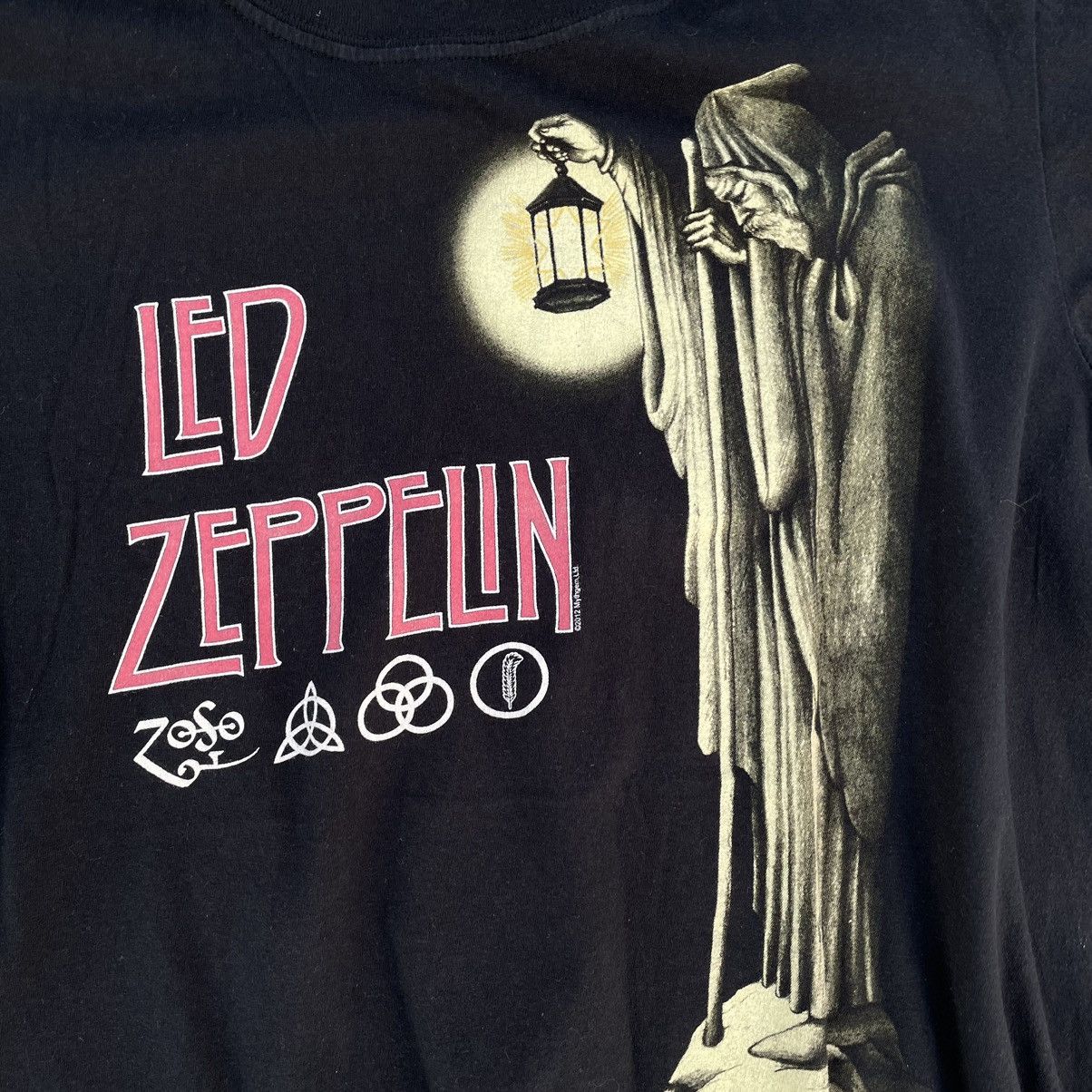 Led Zeppelin × Vintage Vintage T-shirts Led Zeppelin Logo Y2K Band Tee 90s USA Size US M / EU 48-50 / 2 - 10 Thumbnail